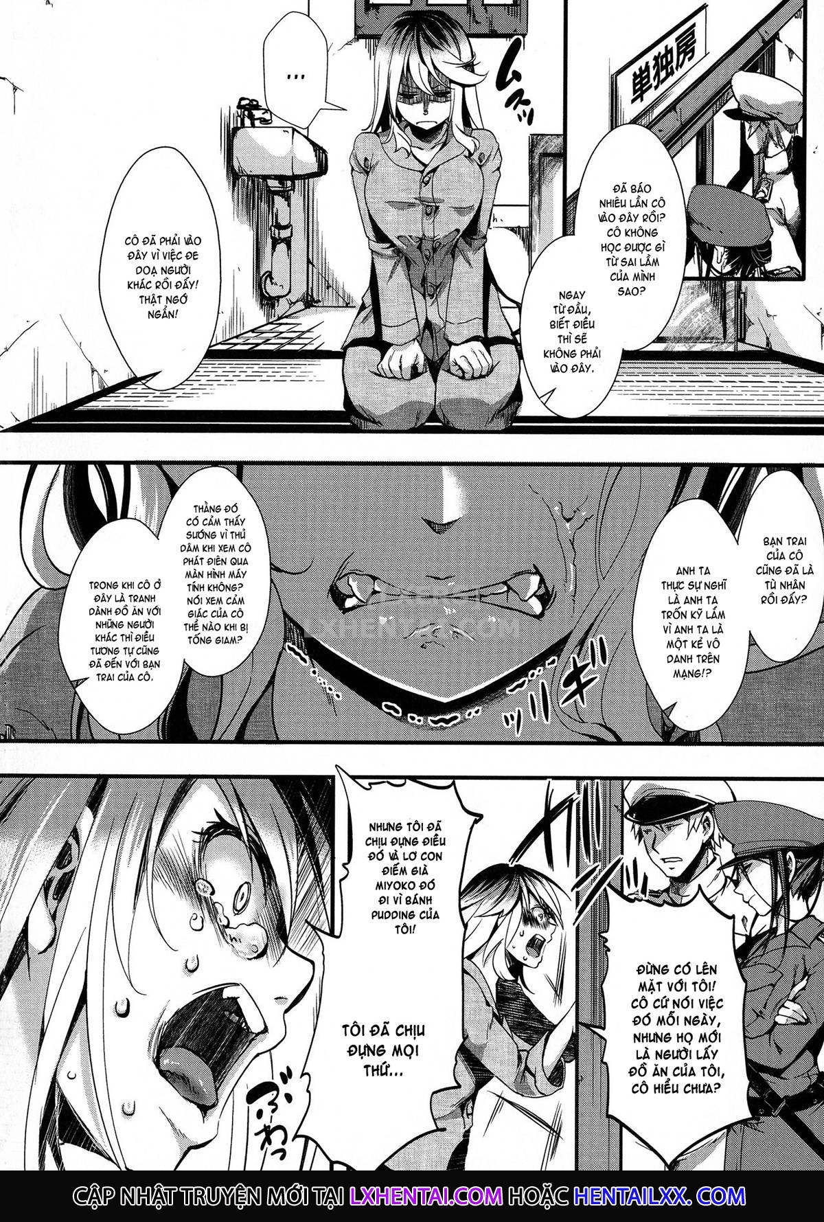 Đọc truyện hentai Mesu Ana Muhou Chitai Muyou No Chitsu-Nai-Dashi Choueki - Chap 4