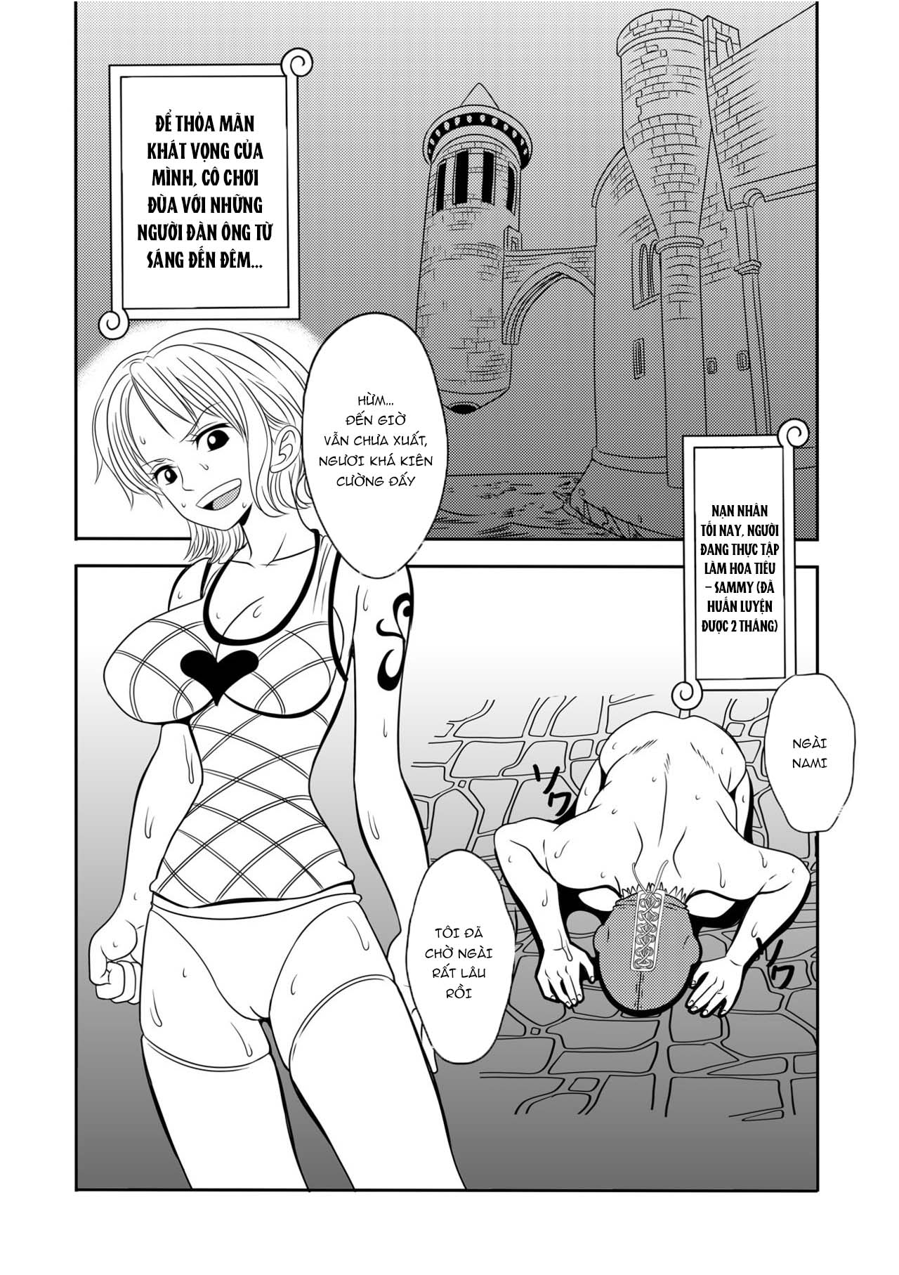 Đọc truyện hentai Những người có khả năng Nukinuki no Mi - Oneshot