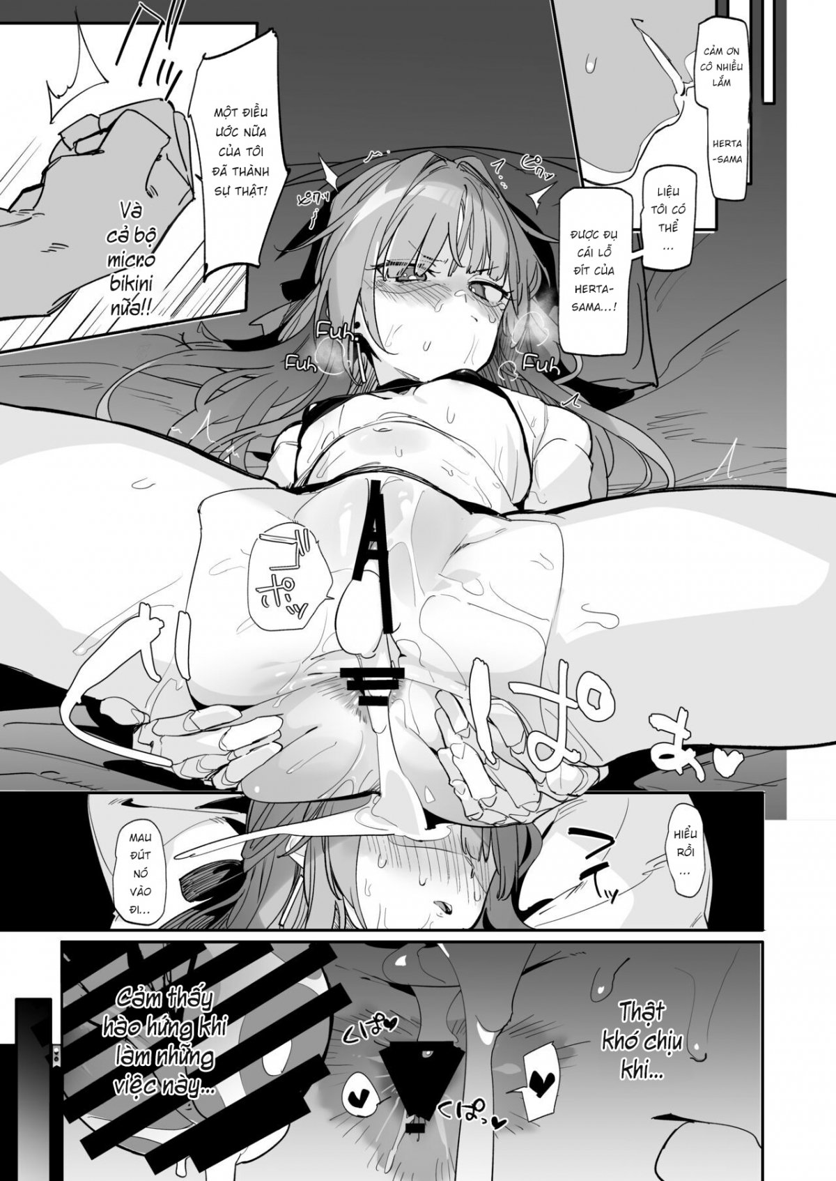 Đọc truyện hentai Câu Chuyện Về Quý Cô Herta Hoàn Hảo Hóa Dại - Oneshot