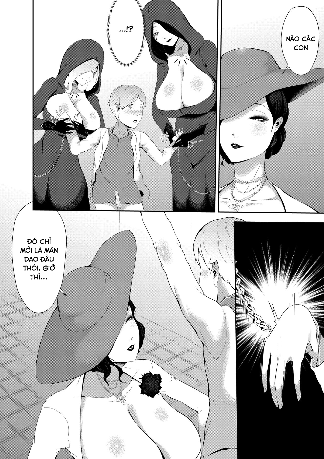 Đọc truyện hentai Dimitrescu Okaa-sama no Sakusei - Oneshot