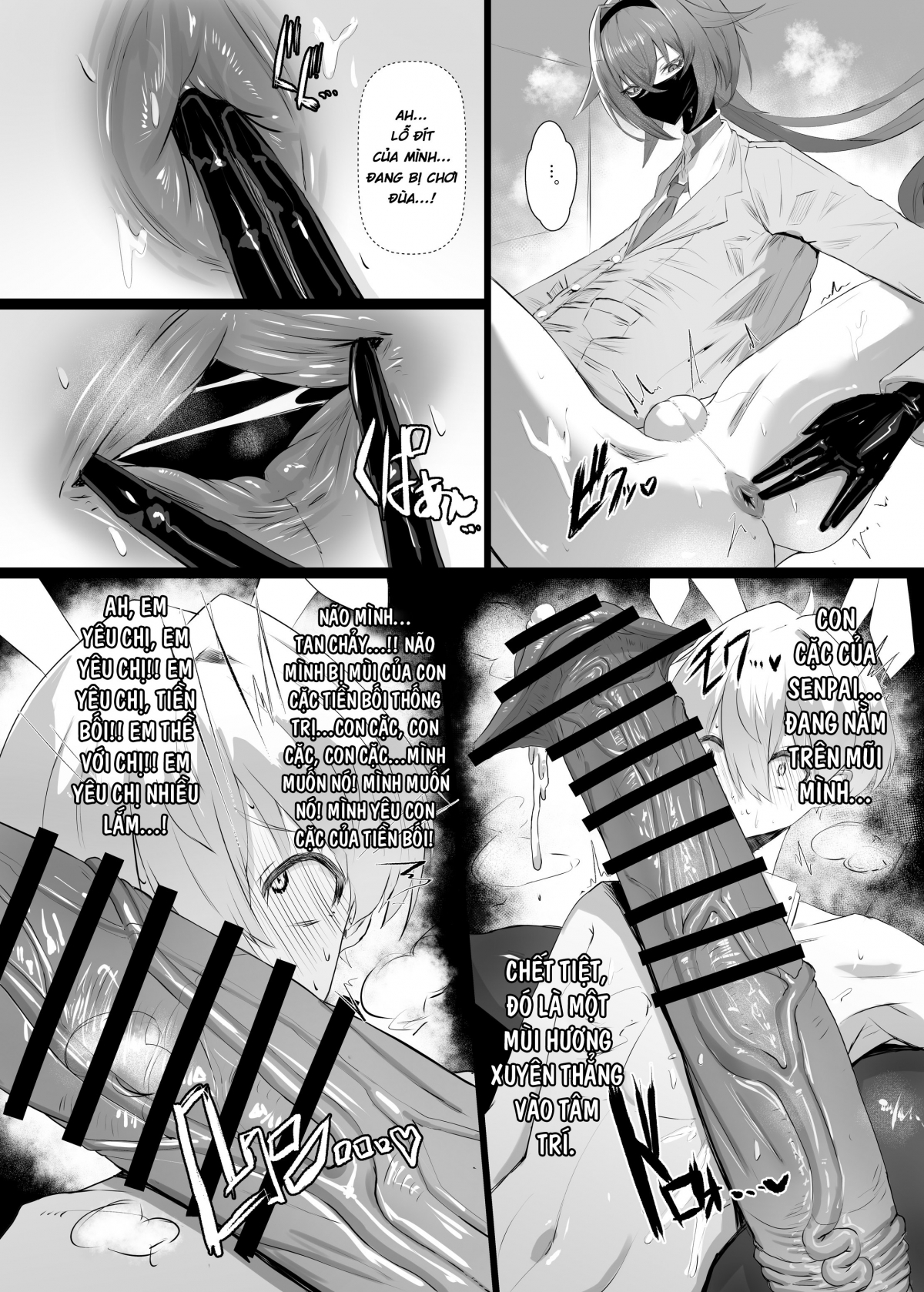 Đọc truyện hentai Kirishima Senpai - Oneshot.