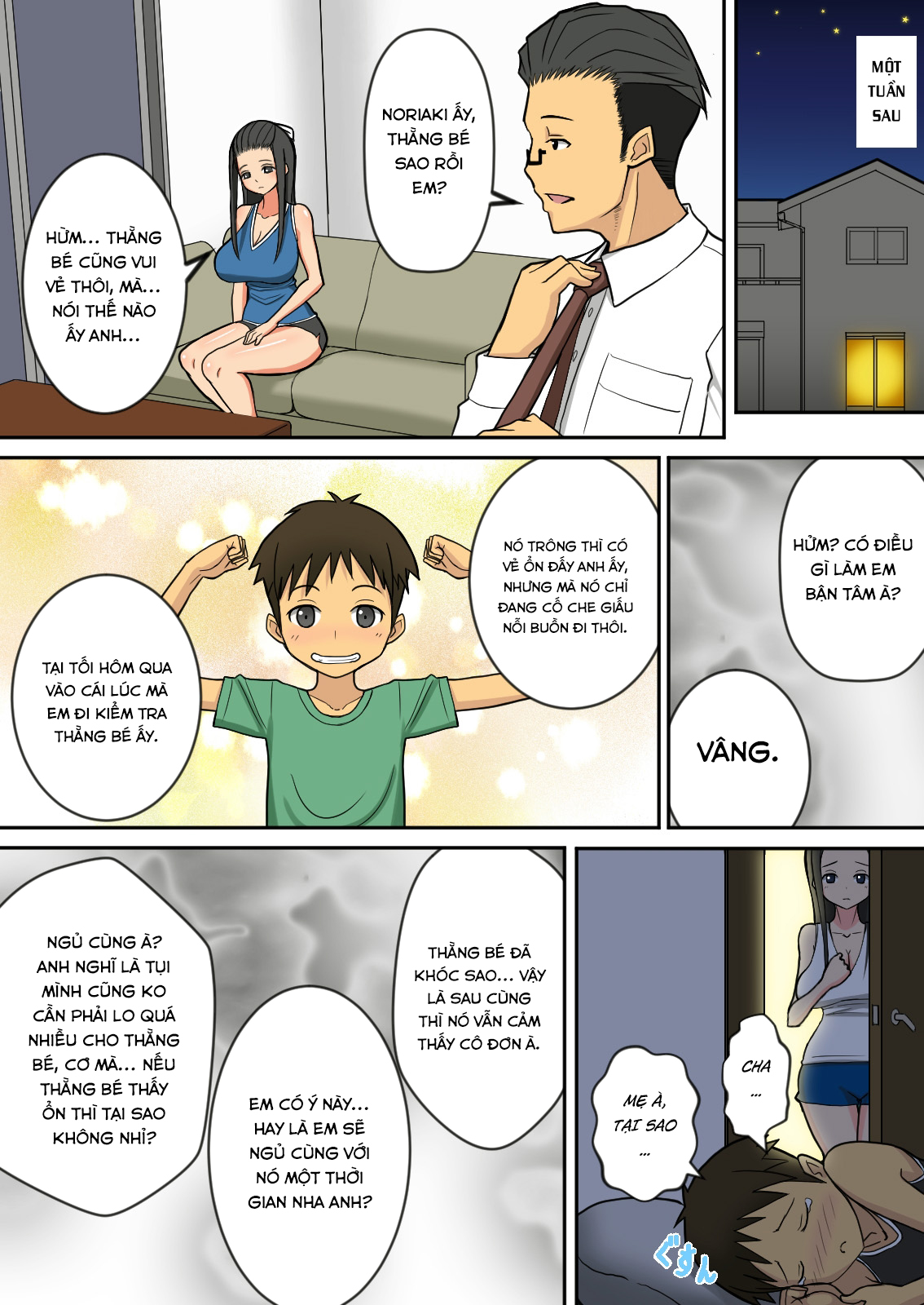 Đọc truyện hentai Noriaki-kun to Haruka-san - Oneshot