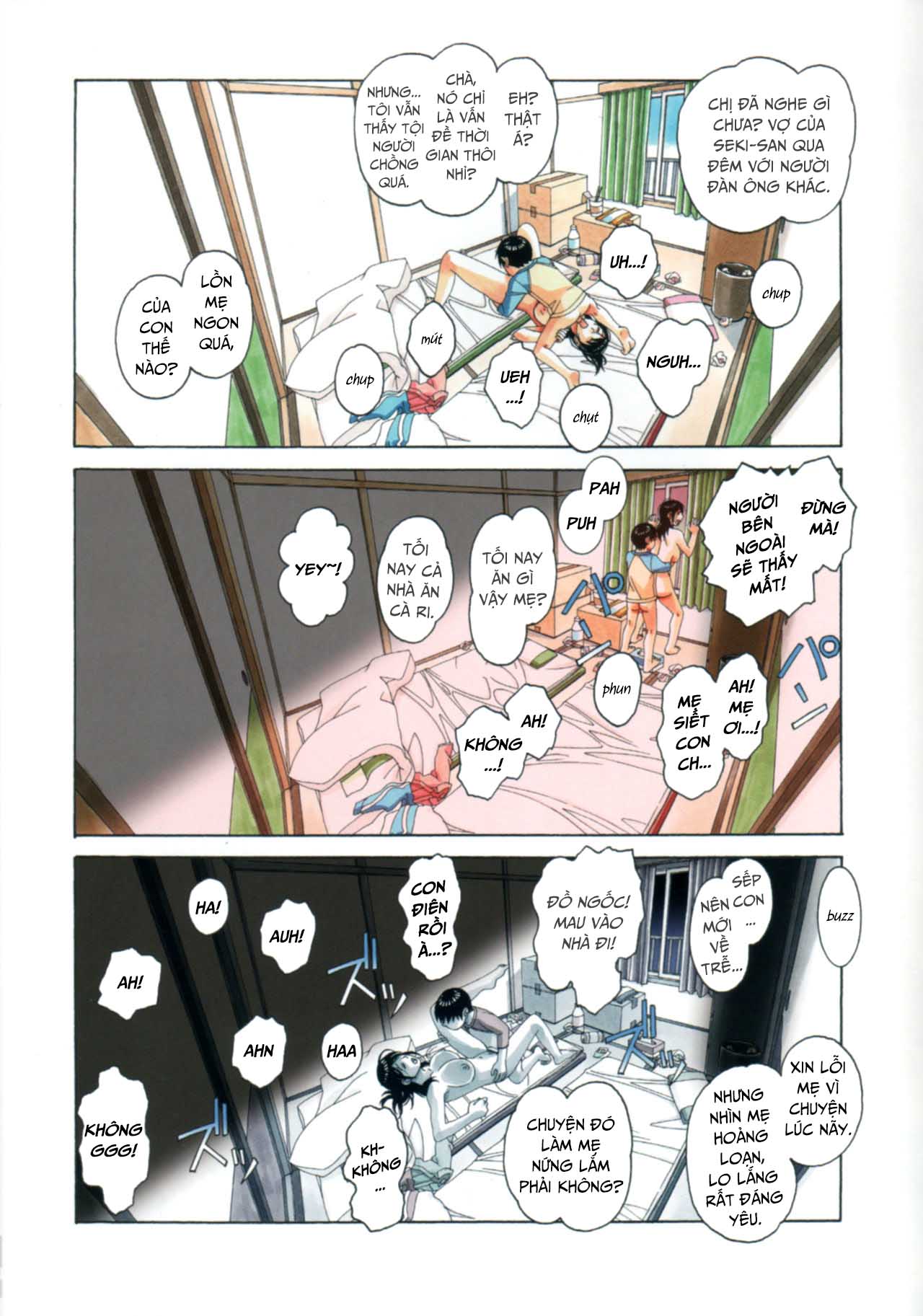 Đọc truyện hentai Oyako Yuugi – Parent and Ch*ld Game - Oneshot