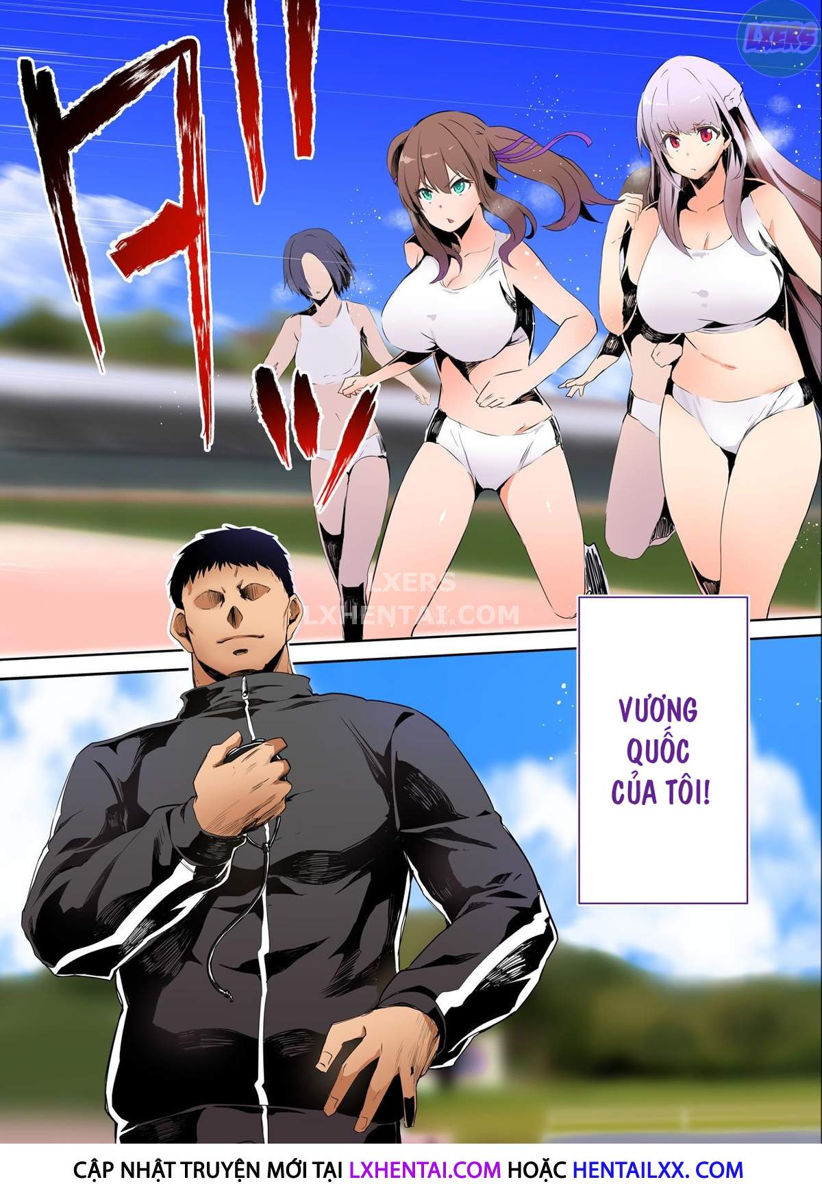 Đọc truyện hentai Rikujoubu Buchou To Fukubuchou Wa Ore No Nama Onaho!!! - Chap 1