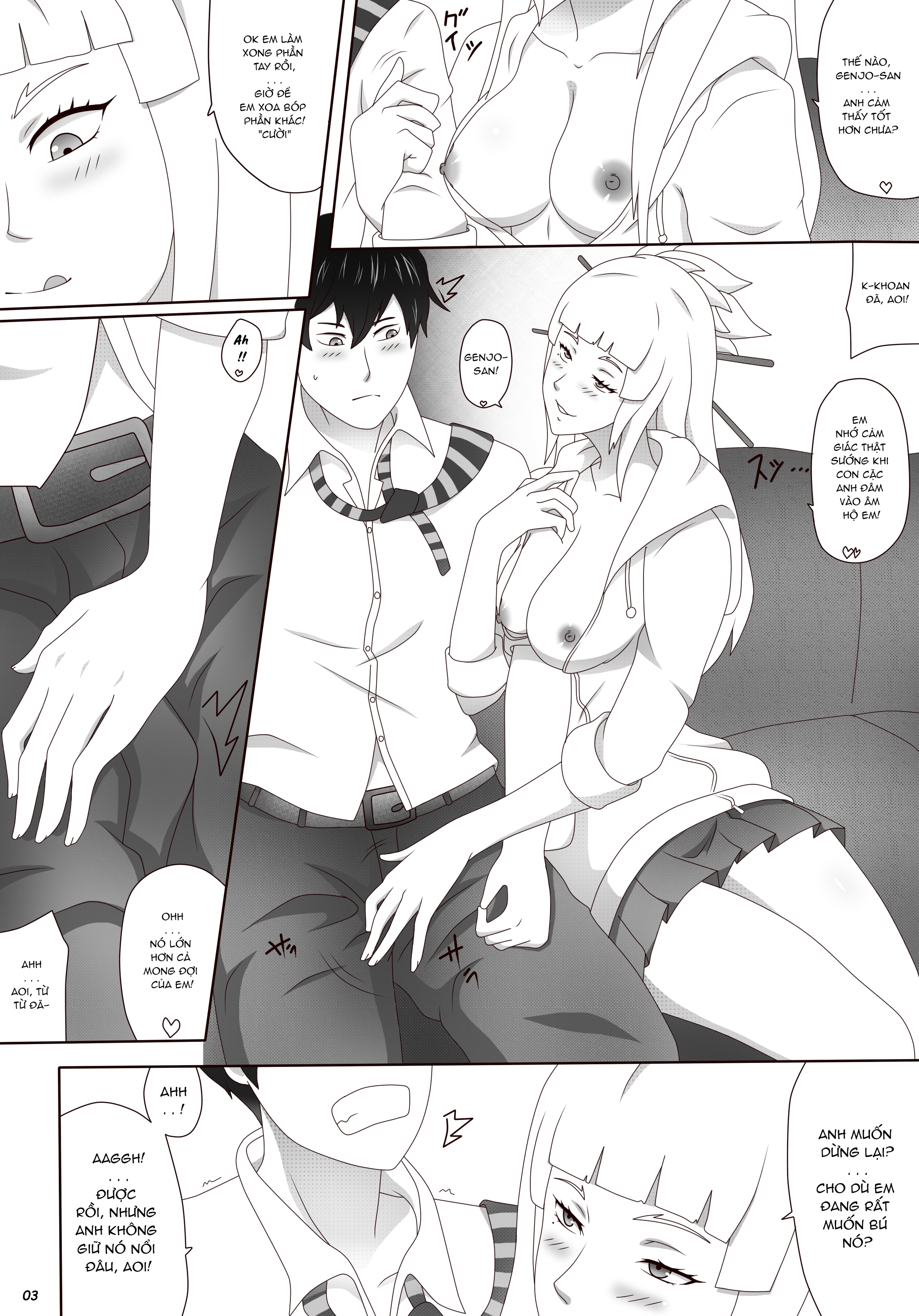 Đọc truyện hentai Aoi muốn có Doujin - Chap 2 (END)