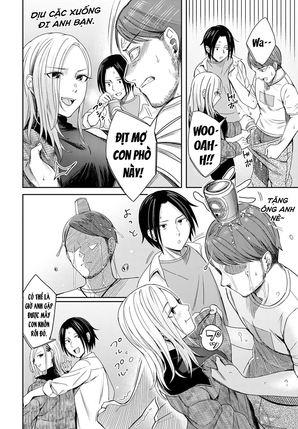 Đọc truyện hentai Khói thuốc và ánh đèn vàng. - Oneshot