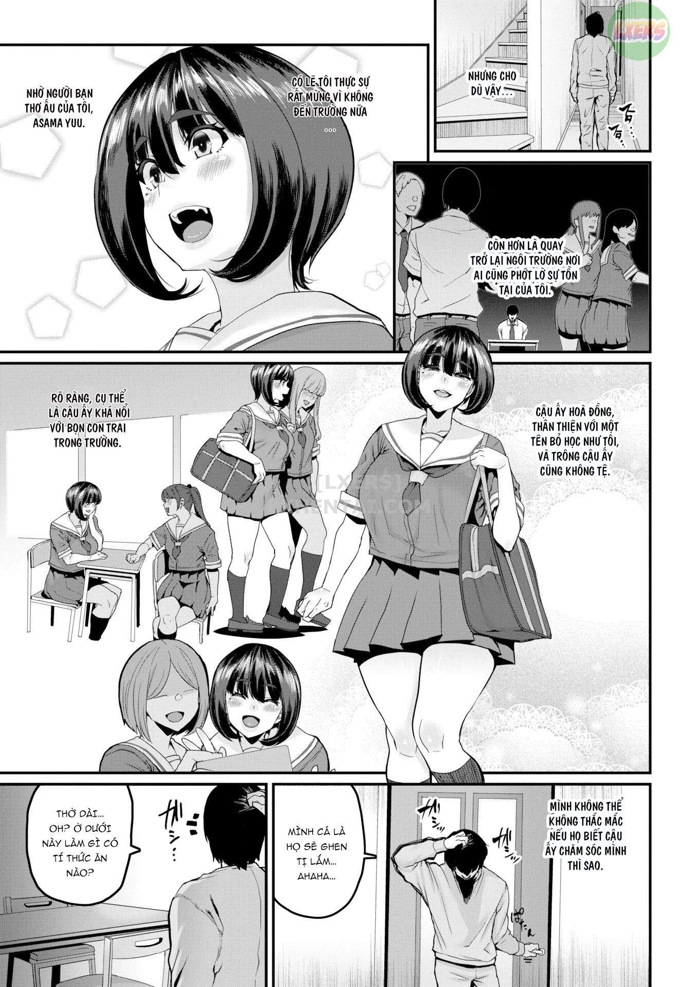 Đọc truyện hentai Gakkou e Ikou yo! - Oneshot