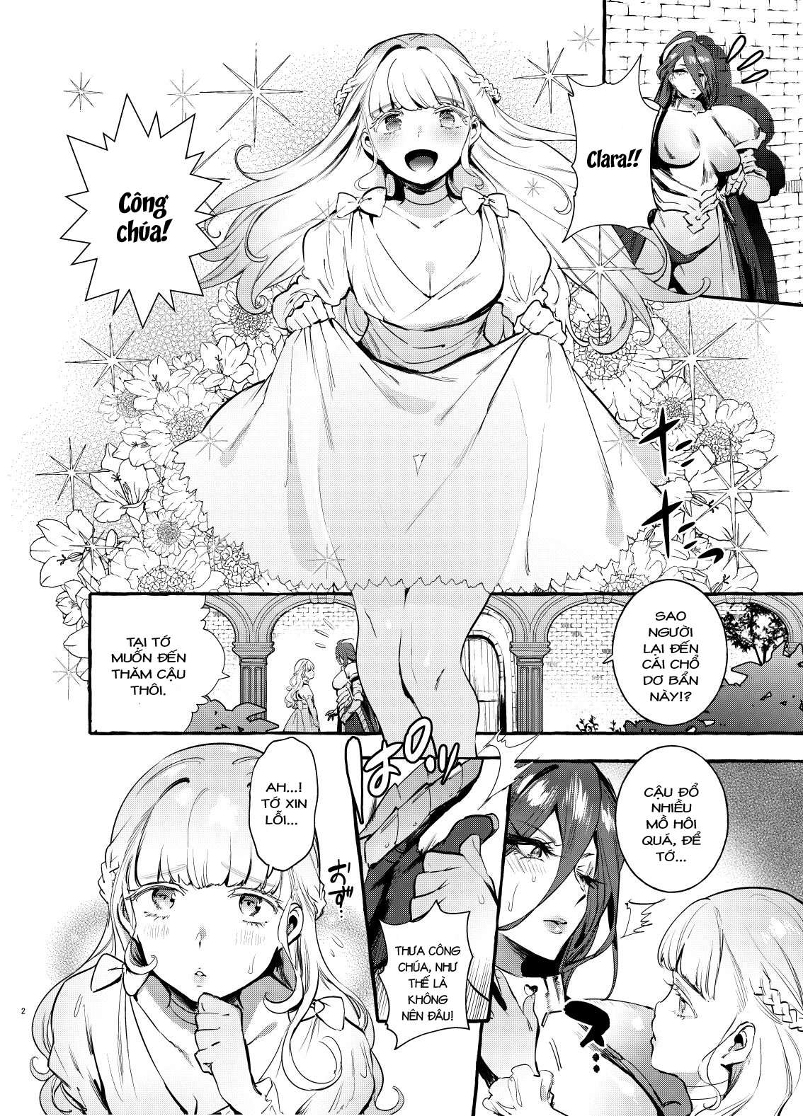 Đọc truyện hentai Ochinpo Onna Knight to Shojo Hime - Phần 1