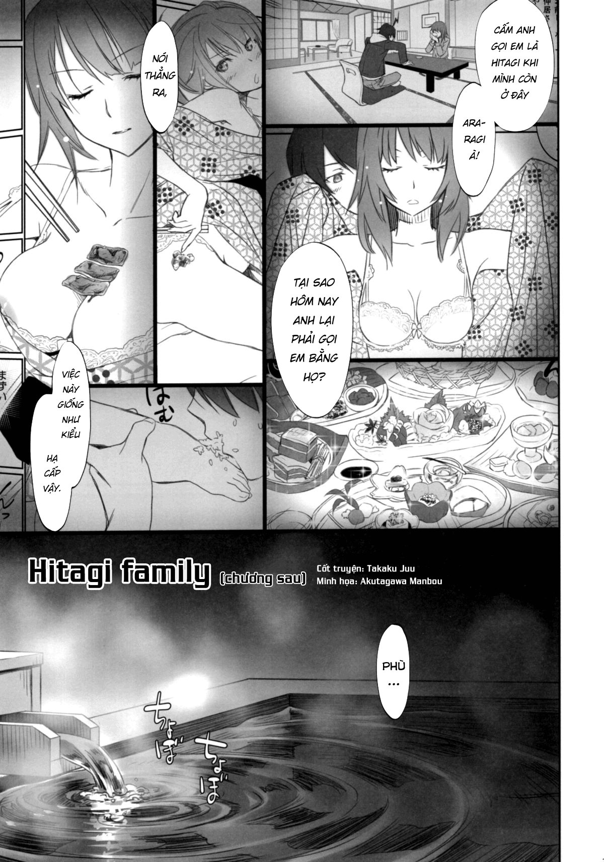 Đọc truyện hentai Hitagi family (Bakemonogatari) - Chap 2
