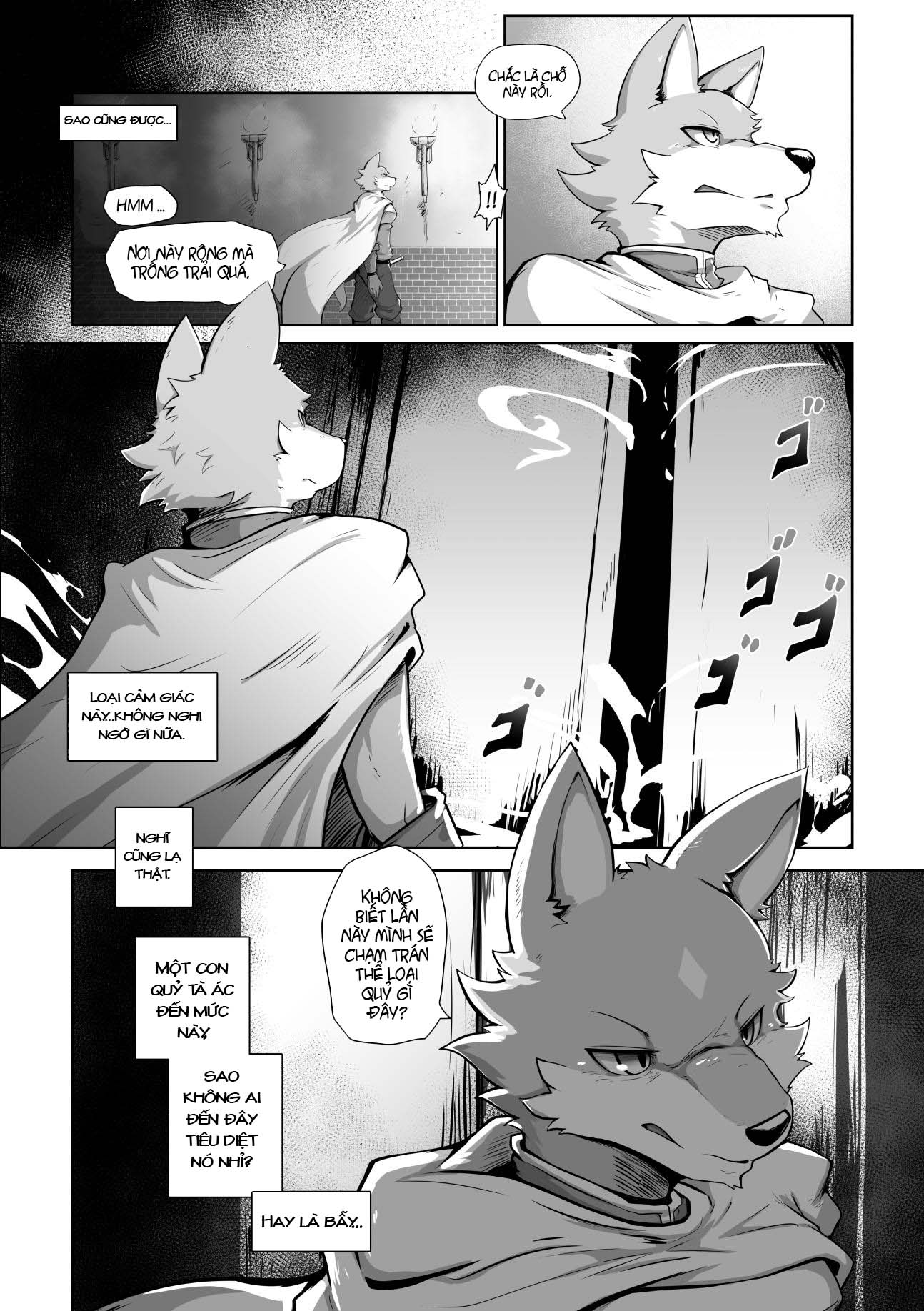 Đọc truyện hentai Hiệp sĩ và ác ma - Oneshot