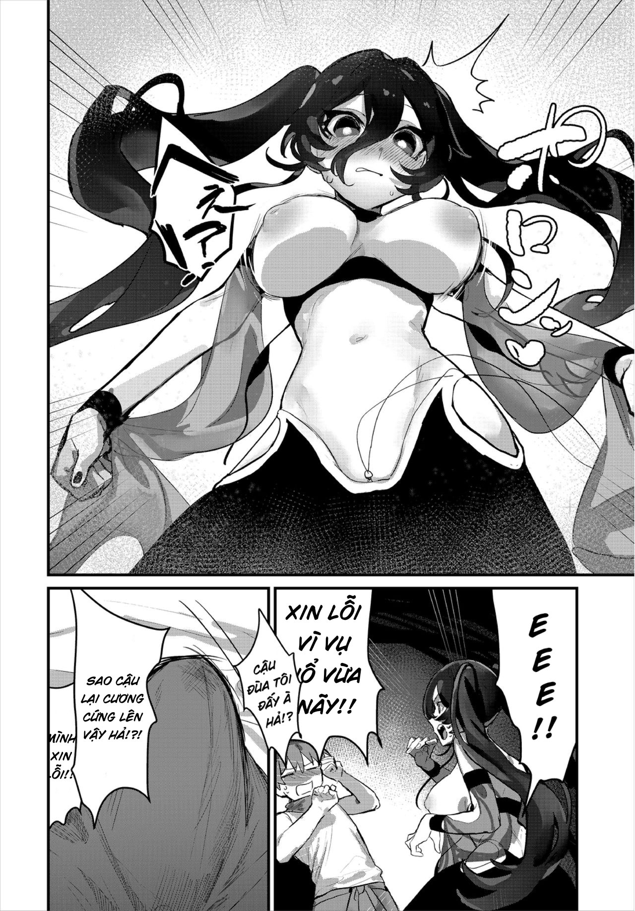 Đọc truyện hentai Đang dọn hầm ngục thì... - Oneshot