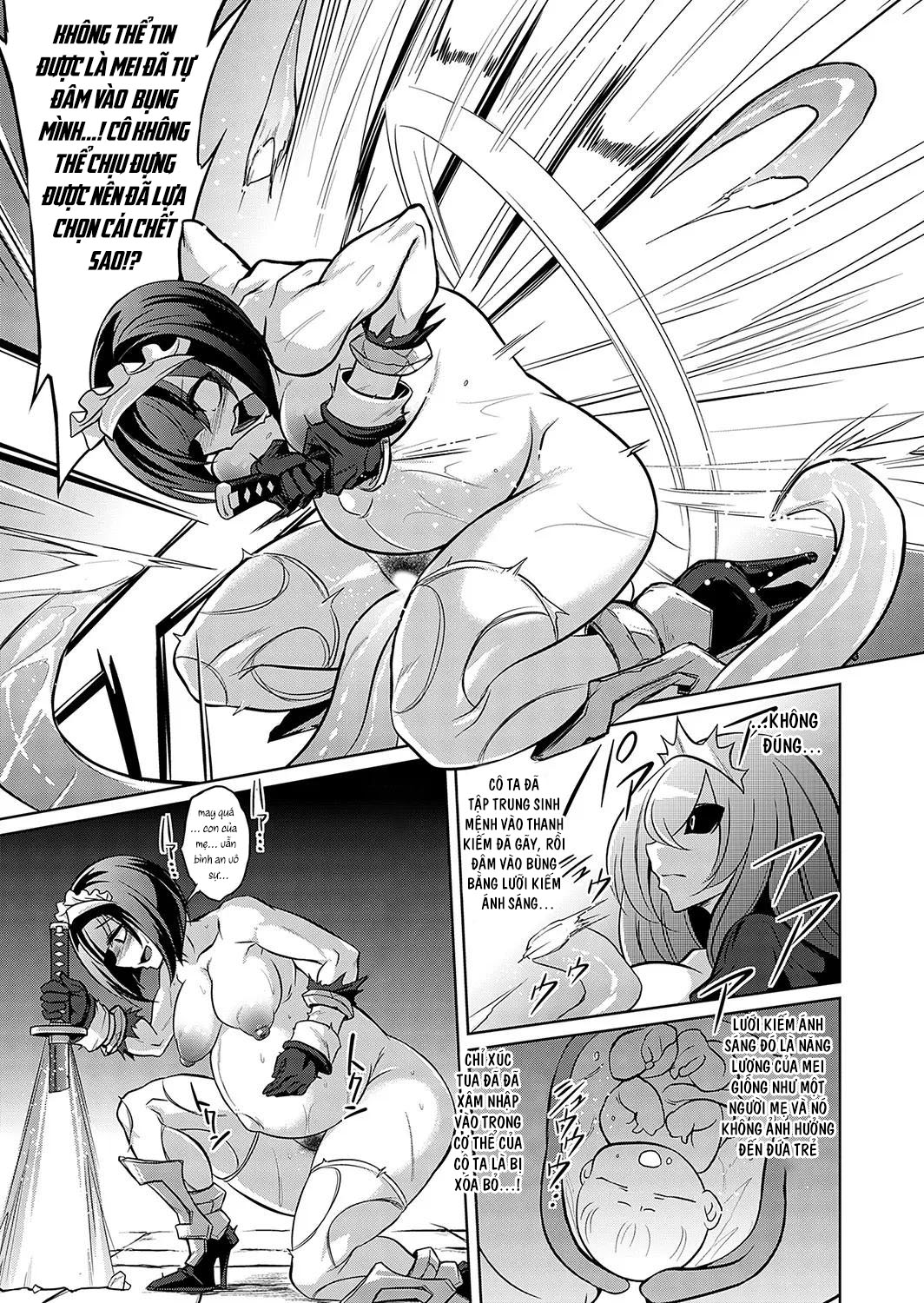Đọc truyện hentai Nữ hoàng nô lệ Dash Ninja và Puniana gặp nhau và cuối cùng mang thai - Chap 4