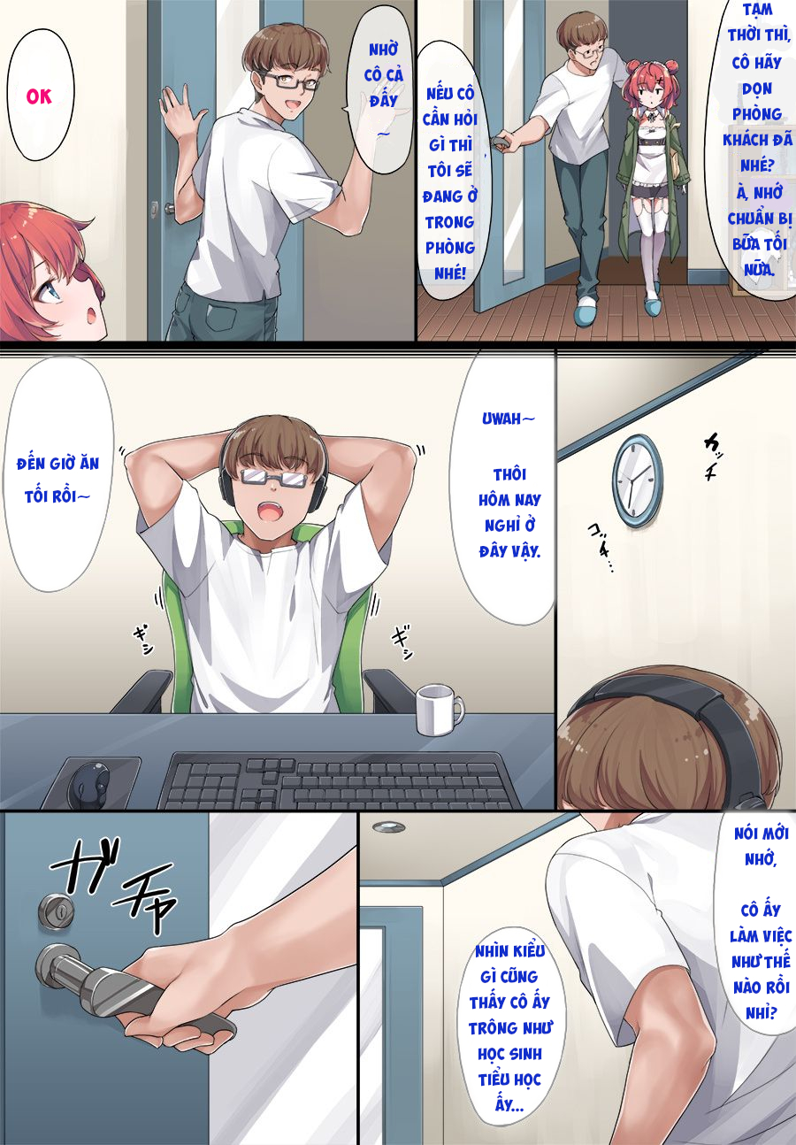 Đọc truyện hentai Dịch vụ đặc biệt của hầu gái Kazuki (full màu) - Phần 1