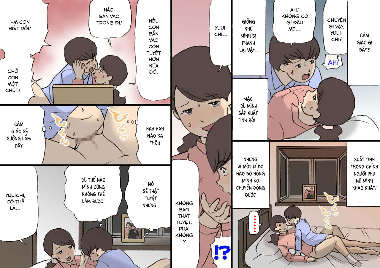 Đọc truyện hentai Okaa-san wa Homete Nobasu Kyouiku Houshin - Chap 2 + 3: End.