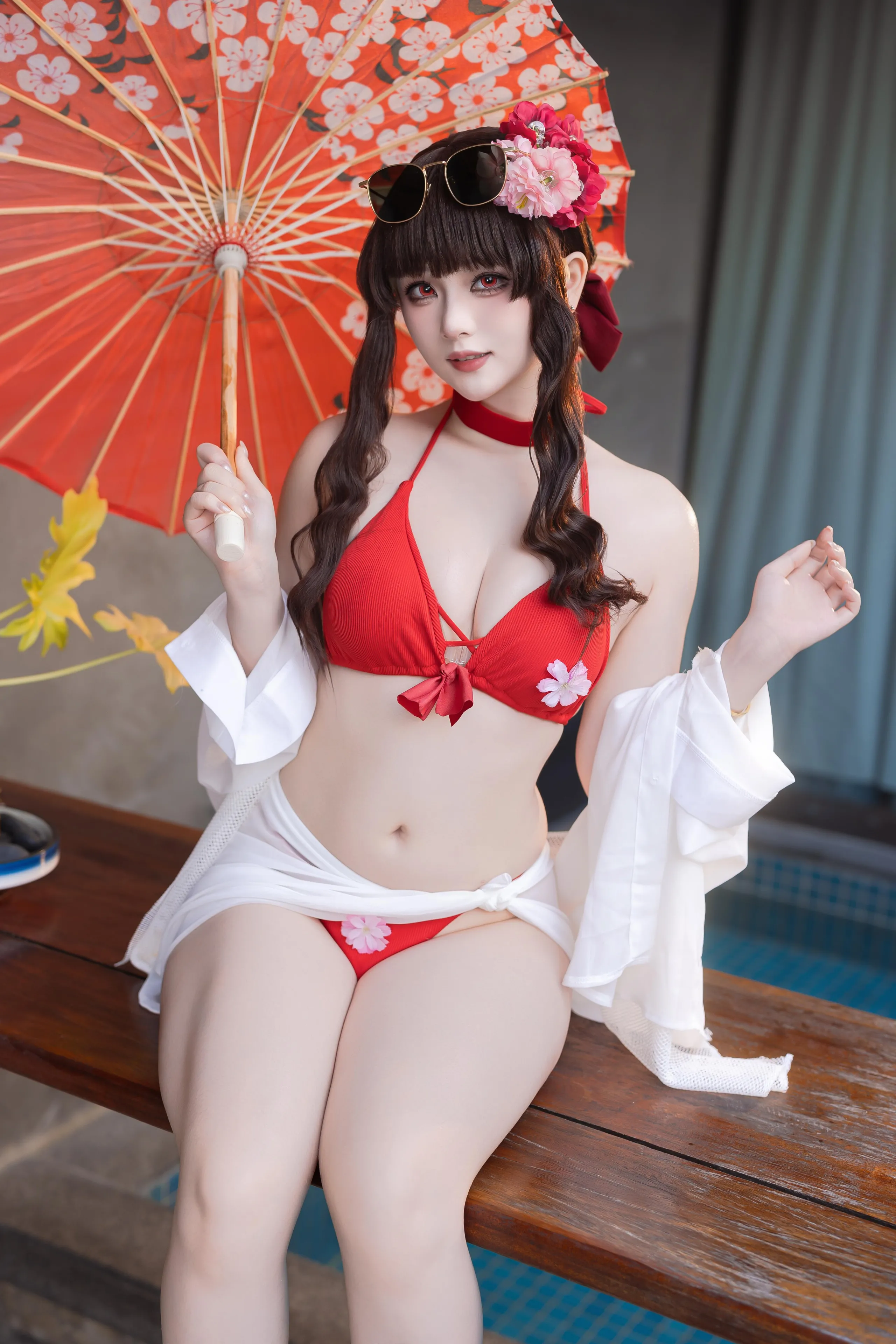Đọc truyện hentai Tuyển tập Albums siêu phẩm Cosplay - Chap 966 - Fish - Sakura Swimsuit