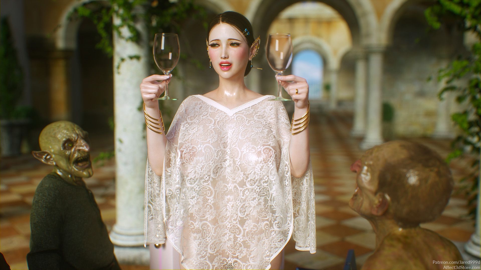 Đọc truyện hentai Elf Slave - Chapter 5: Goblin Bride - Main Set