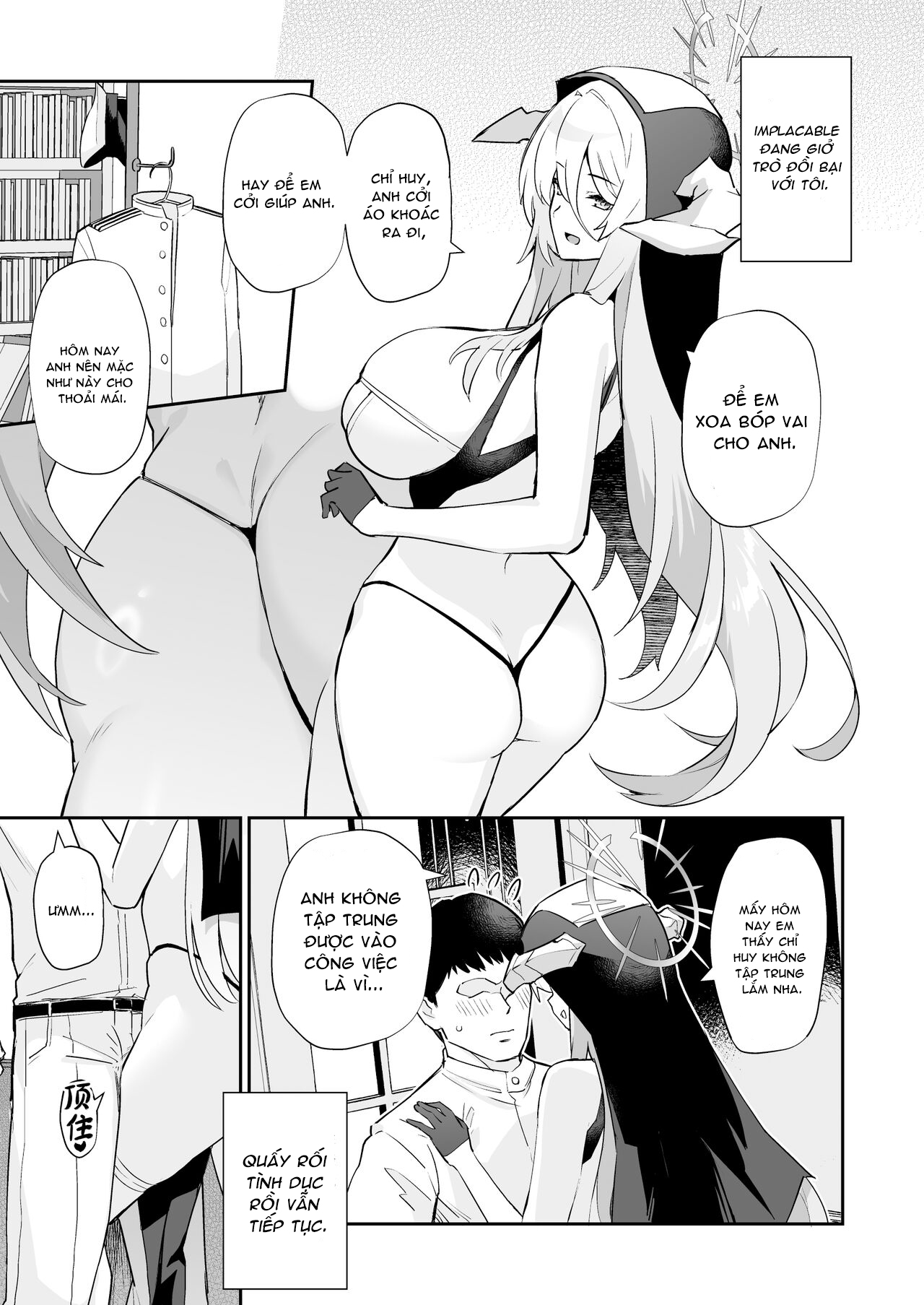 Đọc truyện hentai Chị gái vú to lồn ướt thật hấp dẫn - Oneshot