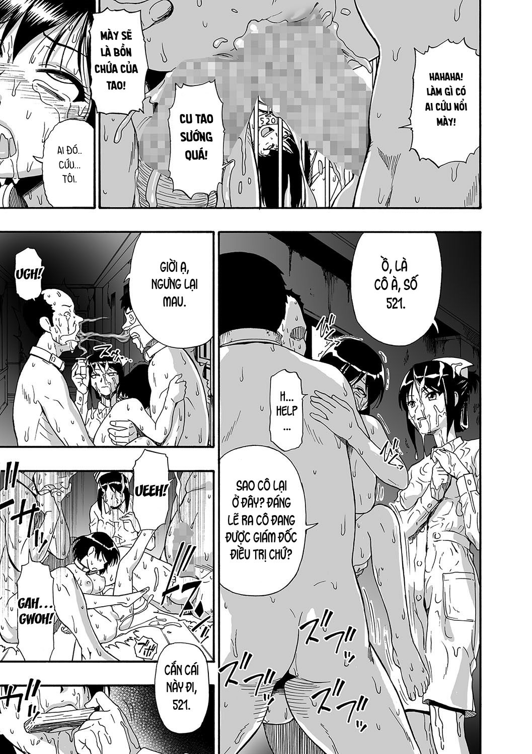 Đọc truyện hentai Gusha no Ishi - Chap 3: Đào tẩu.