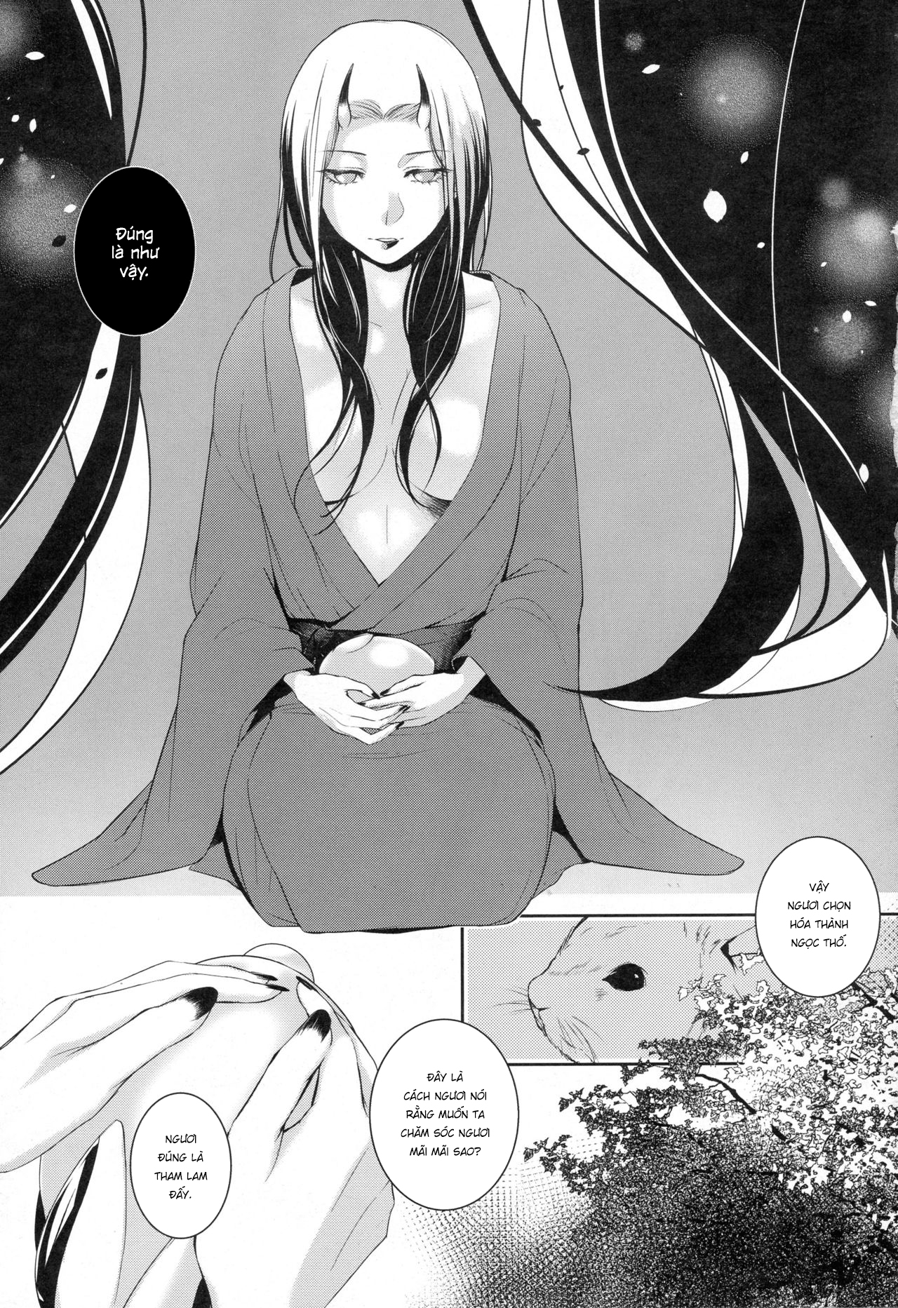 Đọc truyện hentai Chuyện tình nữ sơn thần - Chap 2