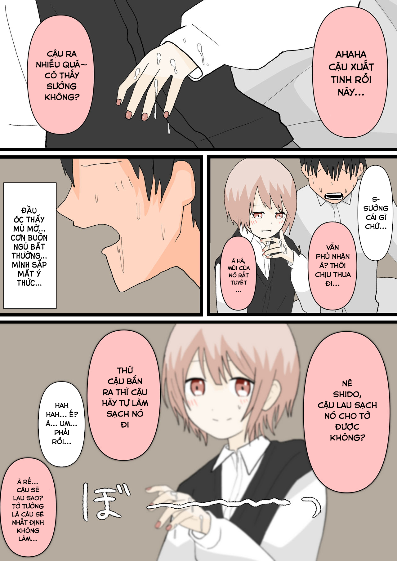 Đọc truyện hentai Người bạn thời thơ ấu và con chó - Oneshot