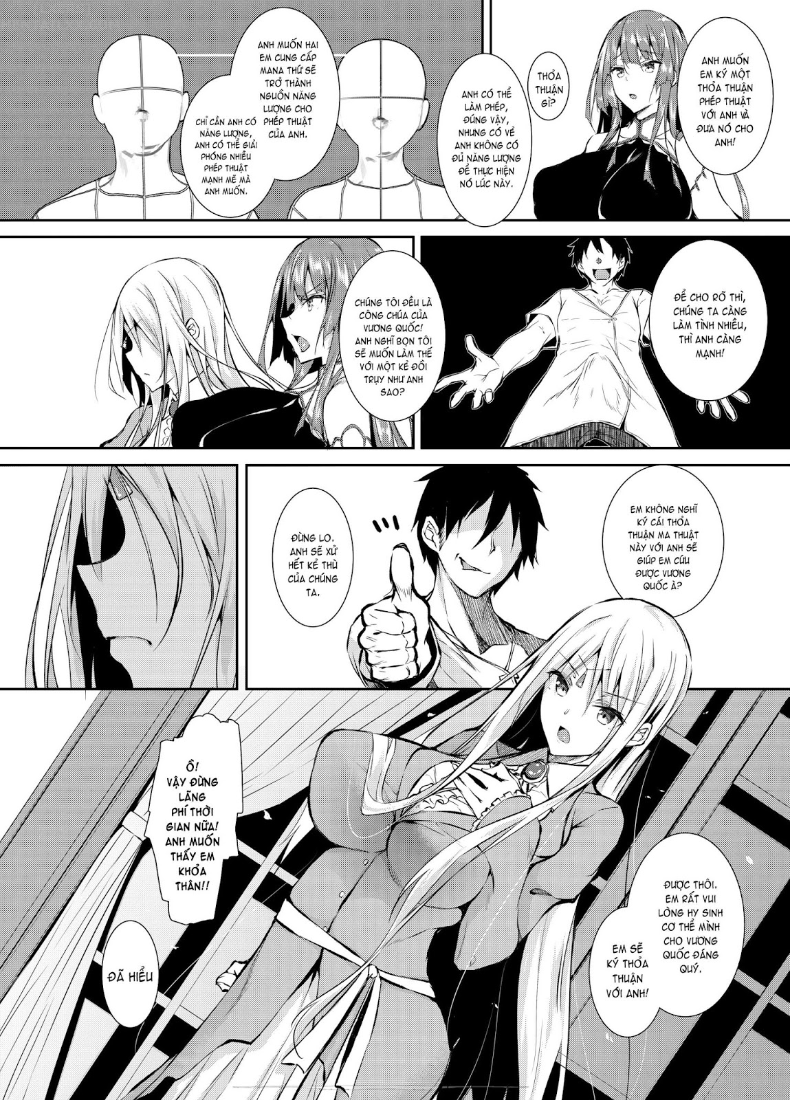 Đọc truyện hentai I Became a Mage in Another World - Chap 1