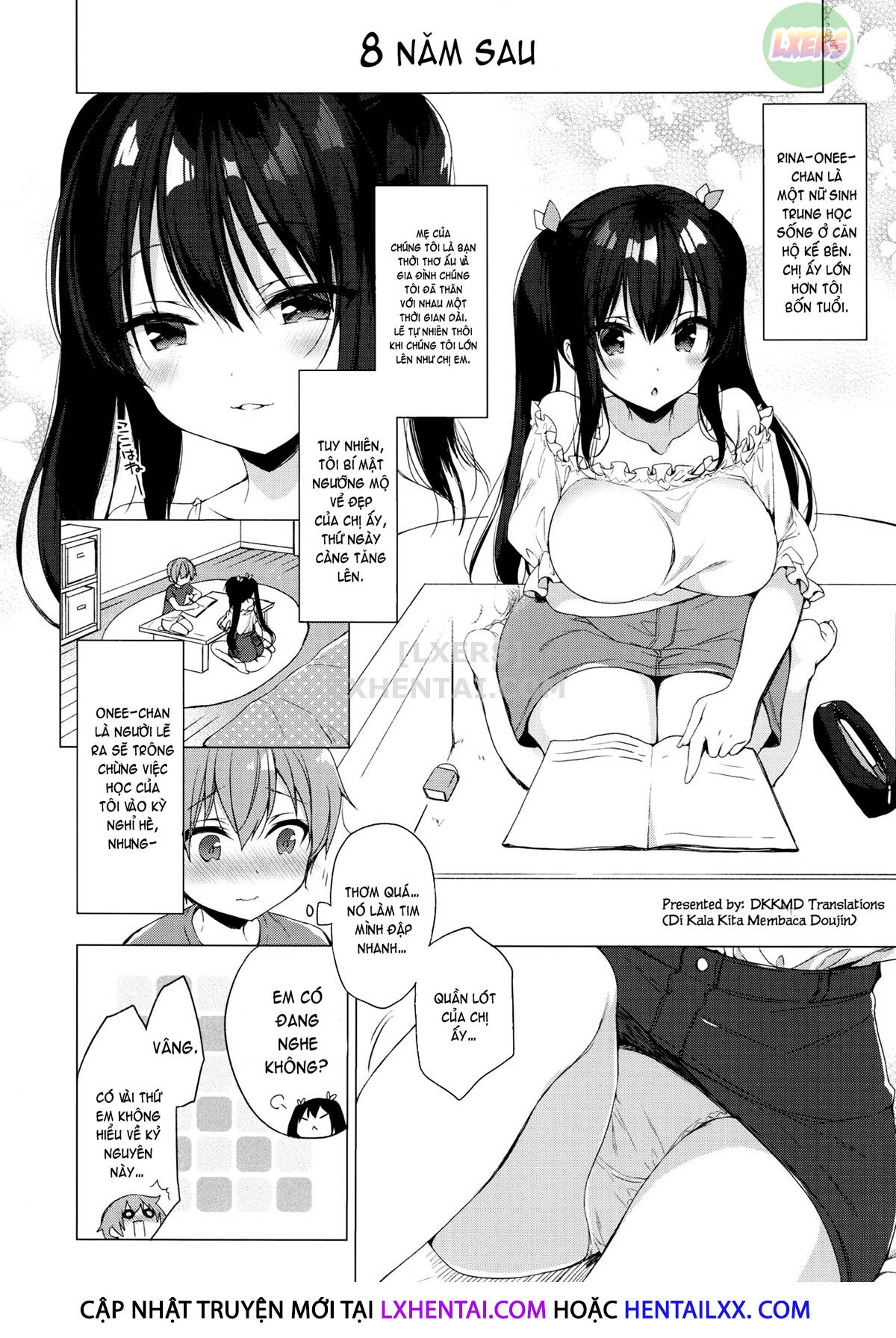 Đọc truyện hentai Things That The Demi-Succubus Onee-Chan Wants To Show Me - Oneshot