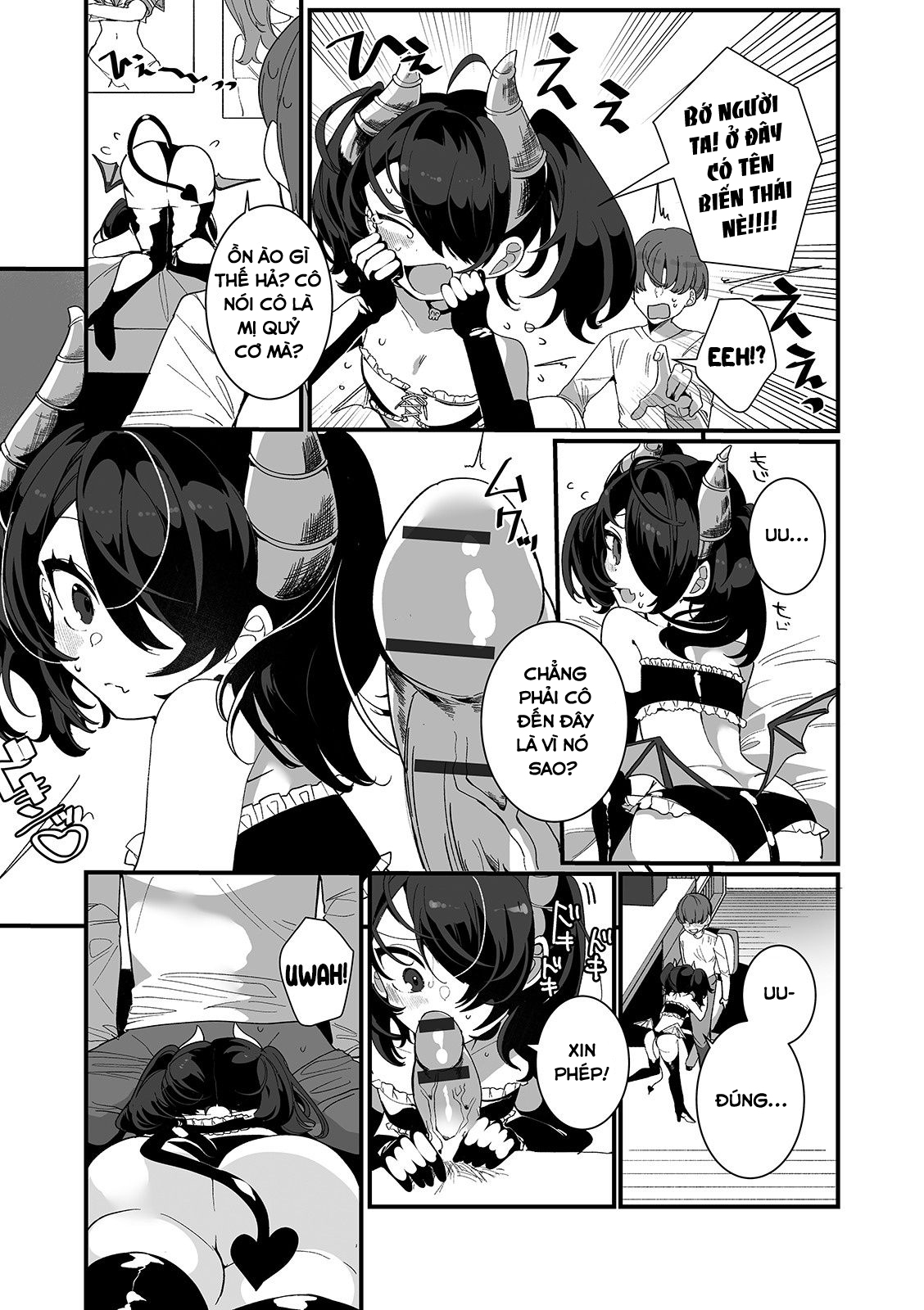 Đọc truyện hentai Non-Stop Succubus-kun - Oneshot