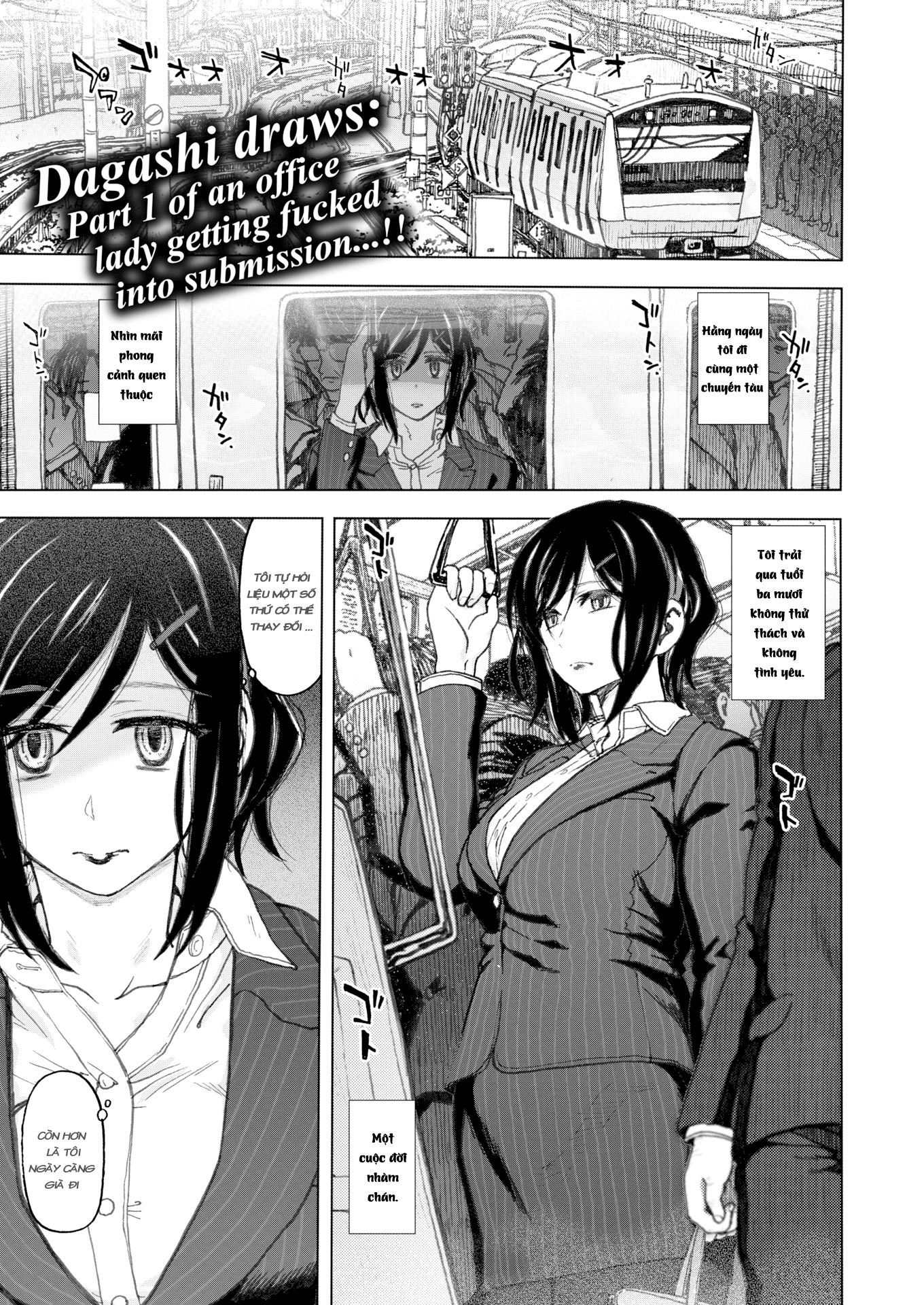 Đọc truyện hentai The Same Old Commute - Chap 1