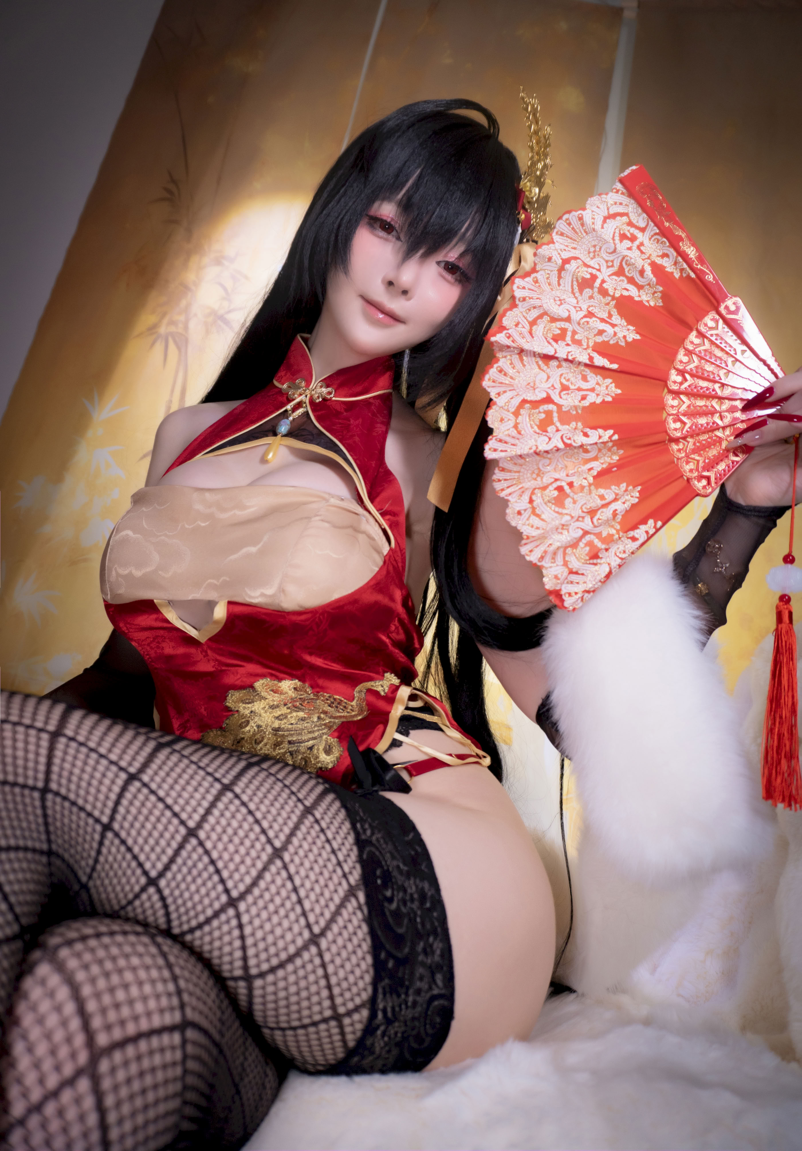 Đọc truyện hentai Tuyển tập Albums siêu phẩm Cosplay - Chap 1411 - Yi Xiaoyangze Dafeng Cheongsam