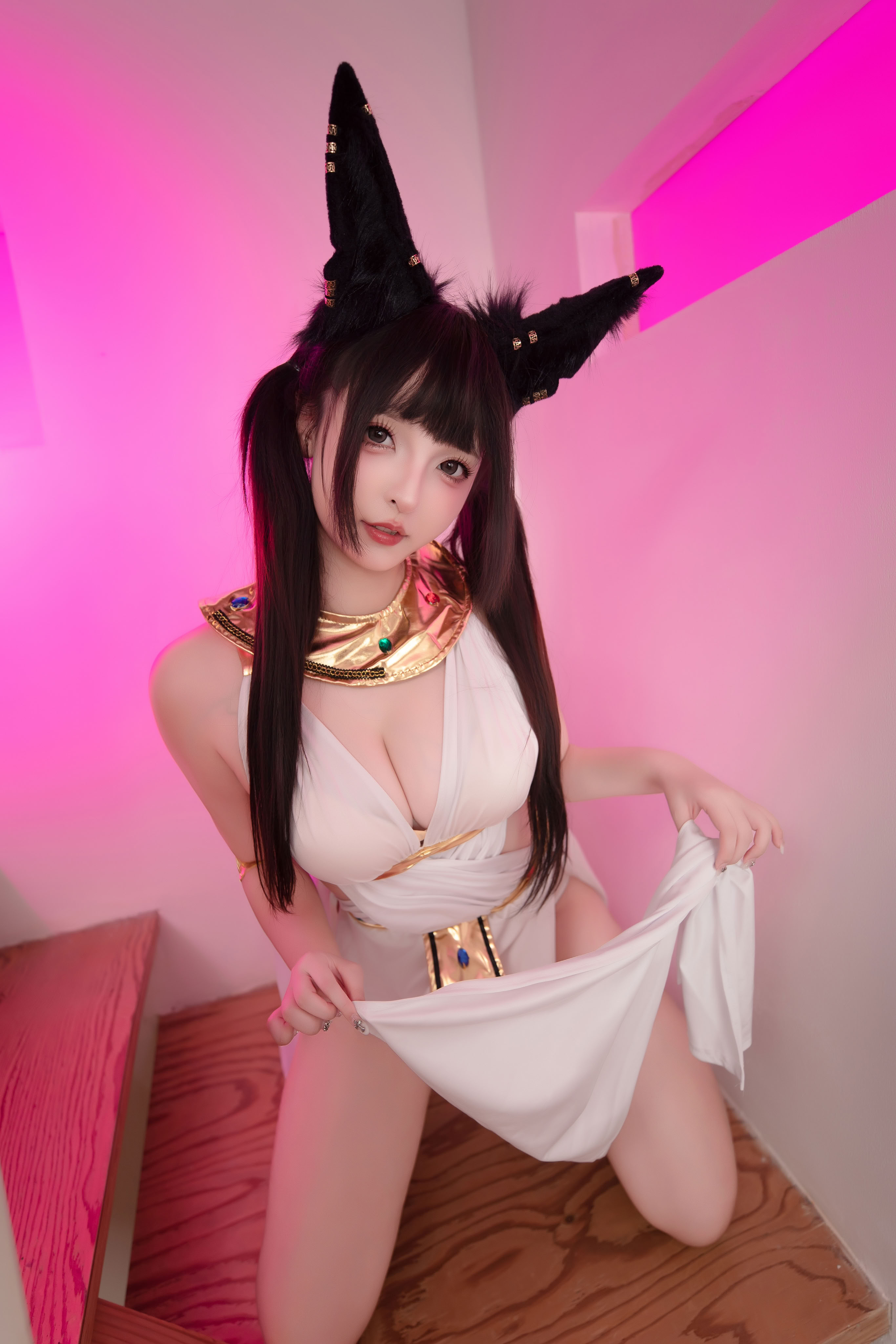 Đọc truyện hentai Tuyển tập Albums siêu phẩm Cosplay - Chap 1403 - Kagurazaka Mafuyu - NO.233 Egyptian Wildcat