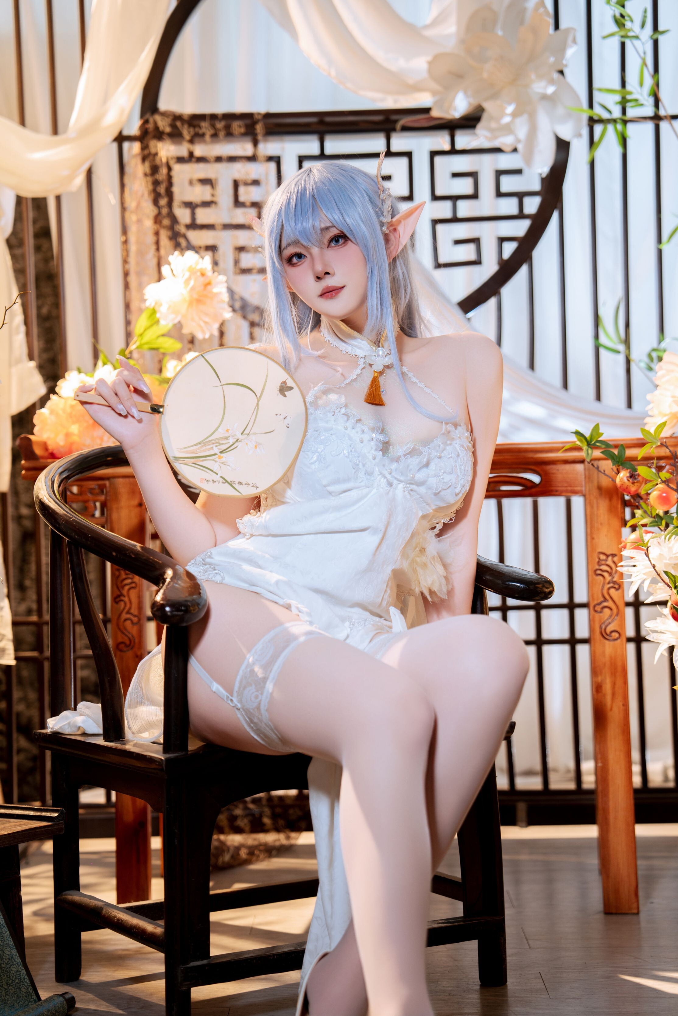 Đọc truyện hentai Tuyển tập Albums siêu phẩm Cosplay - Chap 978 - Natsuko - Azur Lane Albion Cheongsam