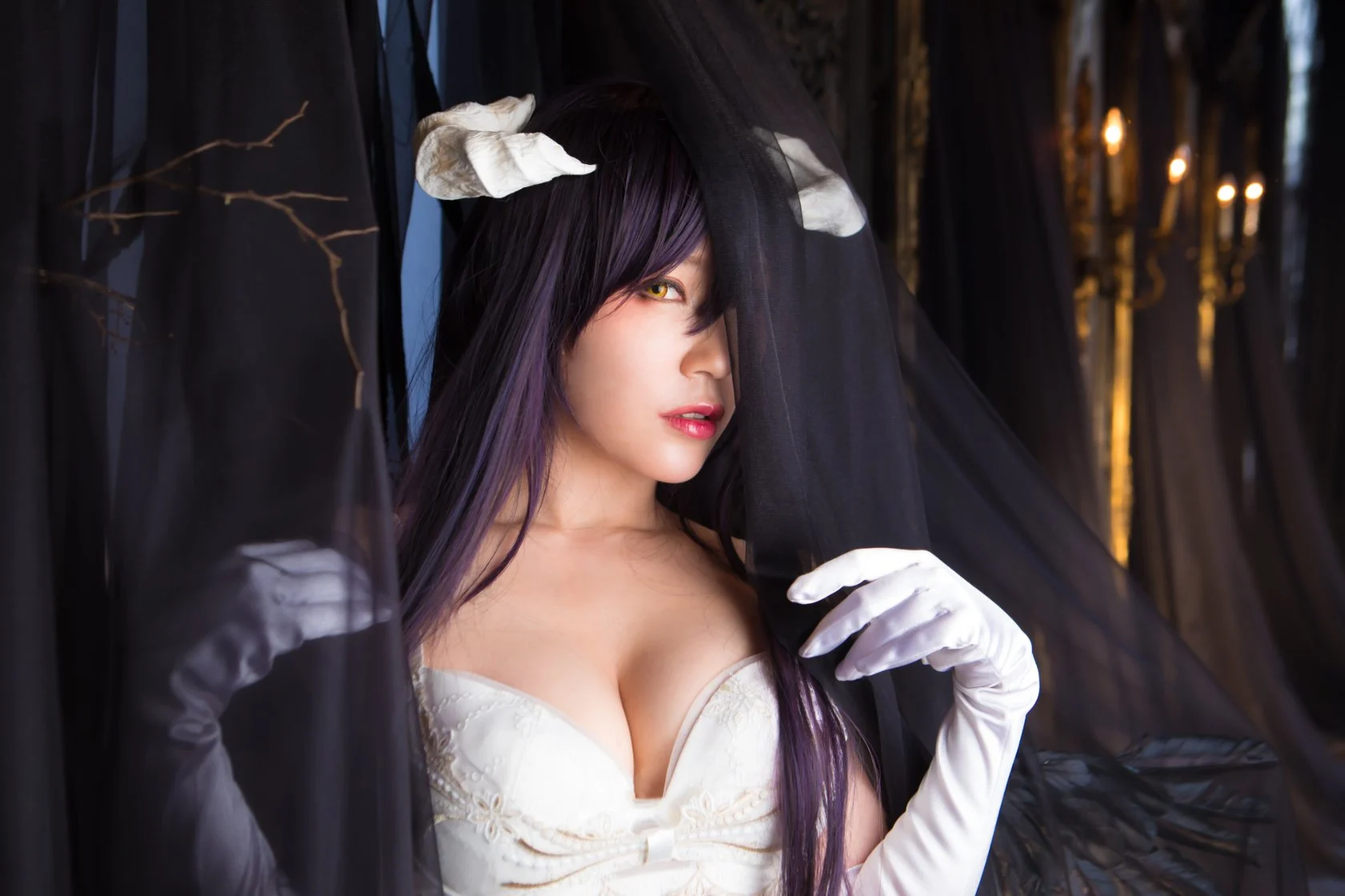 Đọc truyện hentai Tuyển tập Albums siêu phẩm Cosplay - Chap 959 - [Baitai Seijo (Luna Kirishima)] Junketsu Succubus wa ito Toutoki Yume wo miru