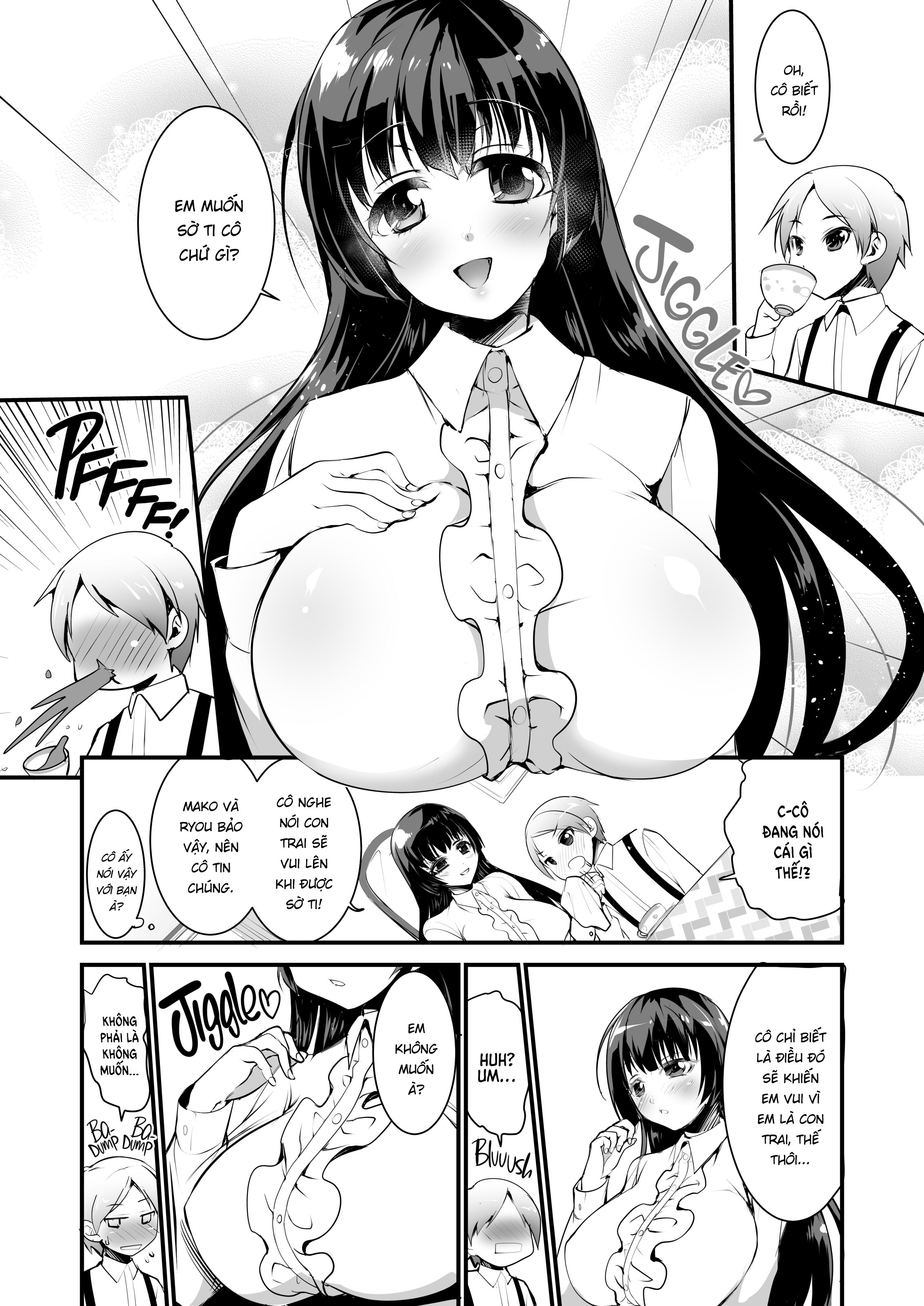 Đọc truyện hentai Em thích một cô bạn gái vú bự không? - Oneshot