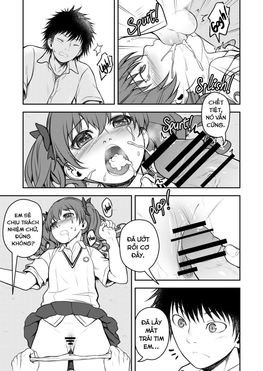 Đọc truyện hentai Black Thoughts (Toaru Kagaku no Railgun) - Oneshot