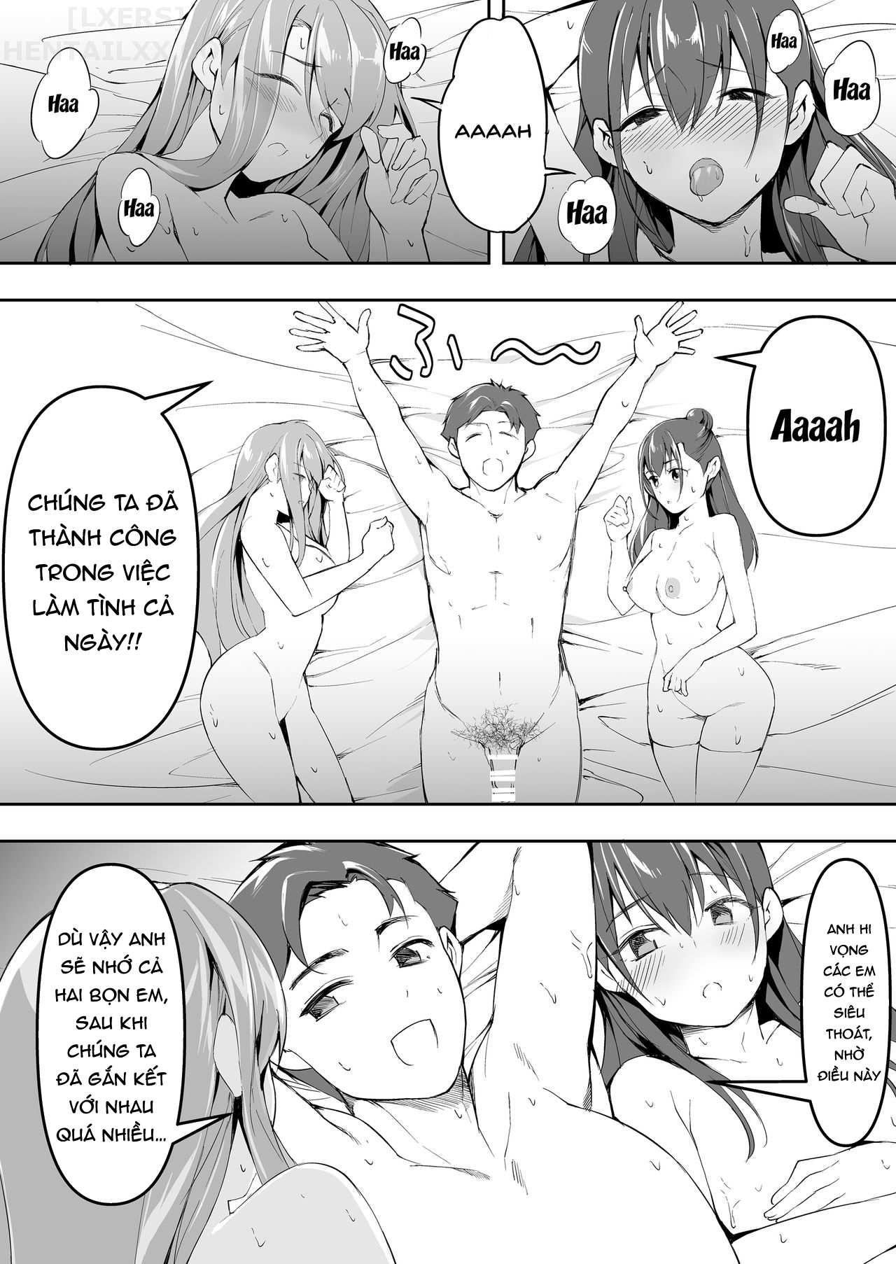 Đọc truyện hentai Chỉ anh chạm được vào chúng em - Chap 2 - [END]