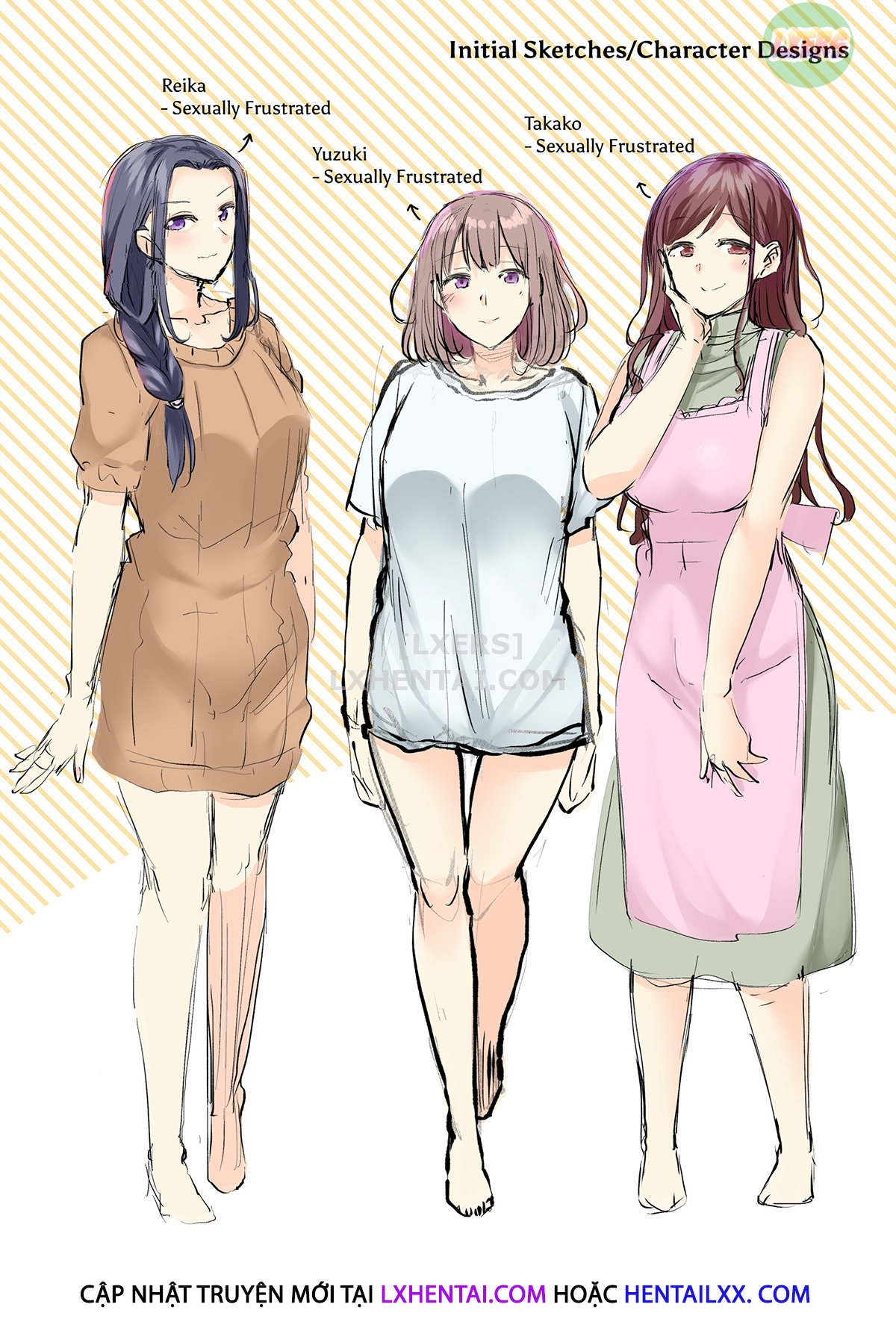 Đọc truyện hentai Những cô gái kế bên có lối sống thật vô độ! - Oneshot