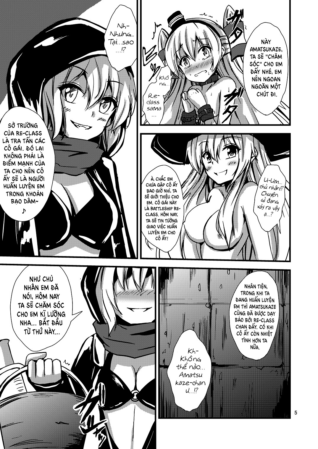 Đọc truyện hentai Kuubo Wo-Kyuu-chan no Shimakaze Yuri Dorei Choukyou~Senkan Re-Kyuu no Shucchou SM Choukyou Hen~ - Oneshot