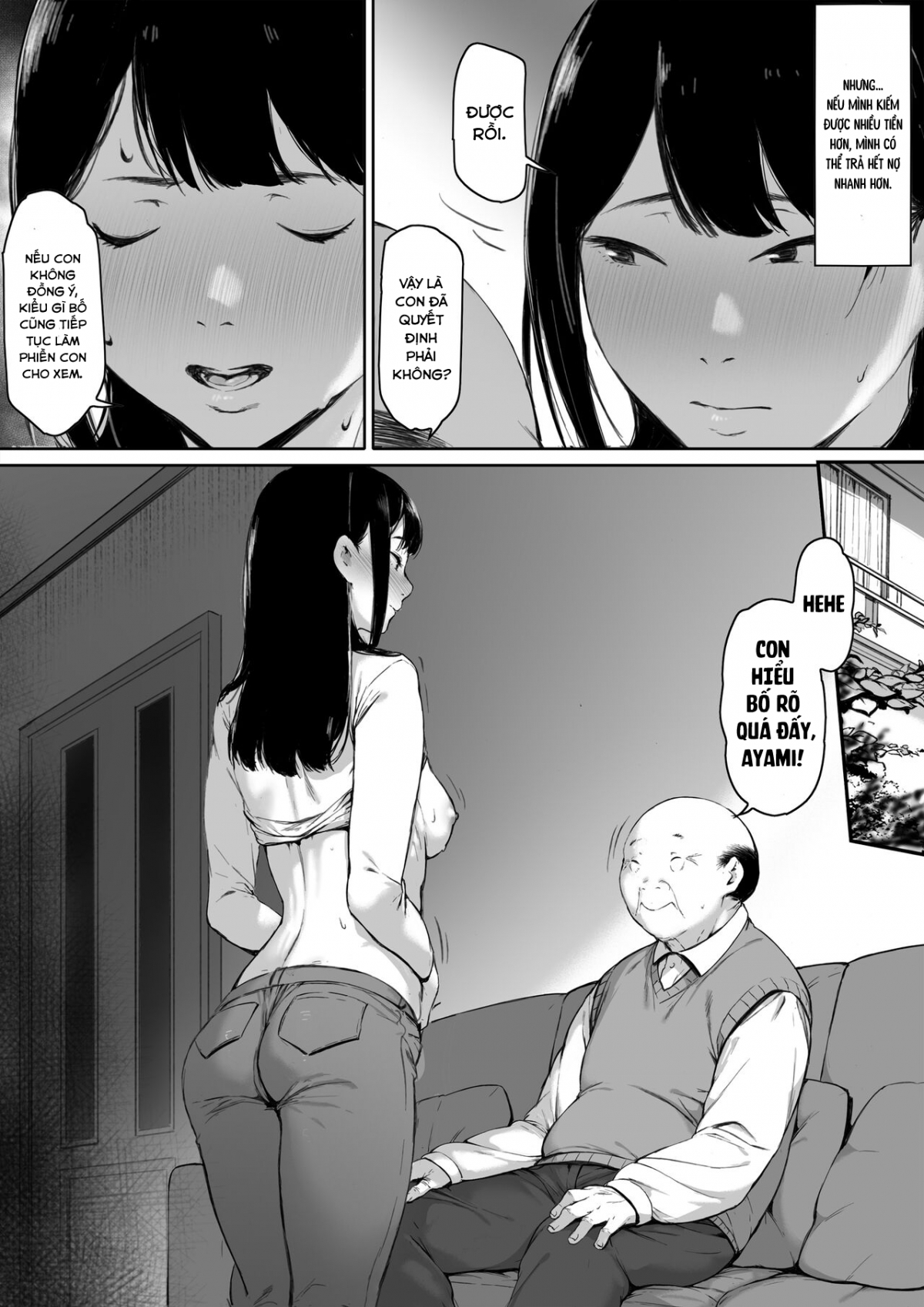 Đọc truyện hentai Ánh nhìn của bố chồng - Phần 1 - Chap 1