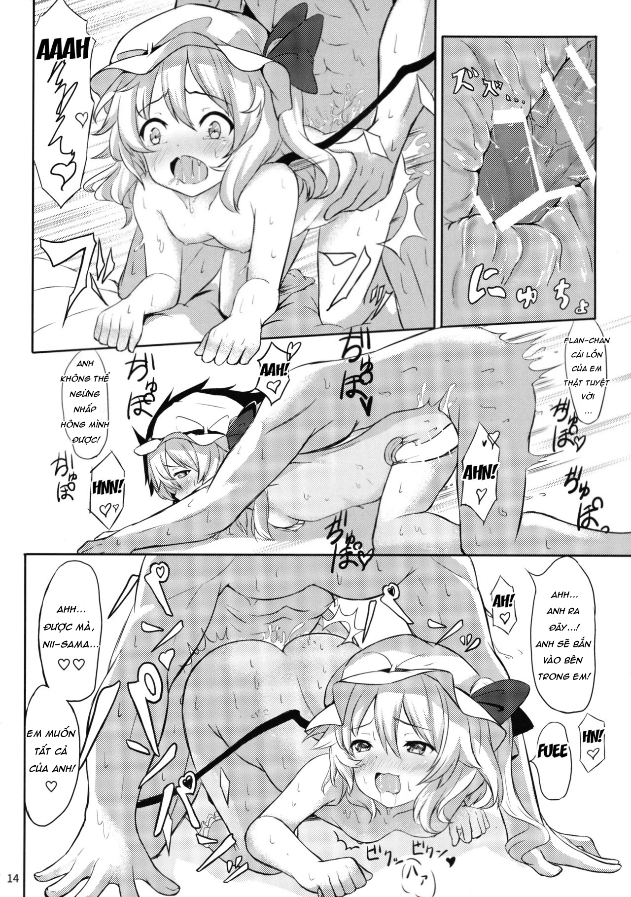 Đọc truyện hentai Flan-chan kara Yuuwaku Saretai!! (Touhou project) - Oneshot đẹp xinh