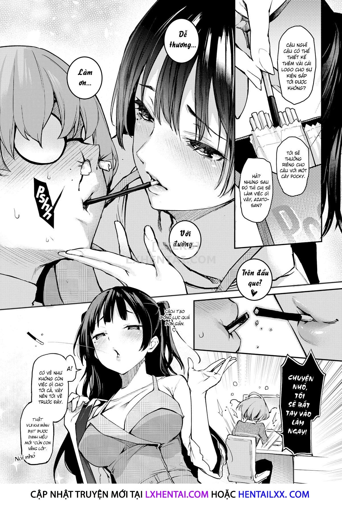 Đọc truyện hentai Azato Making Plus - Chap 6 - Ill-Natured Editor Azato-san