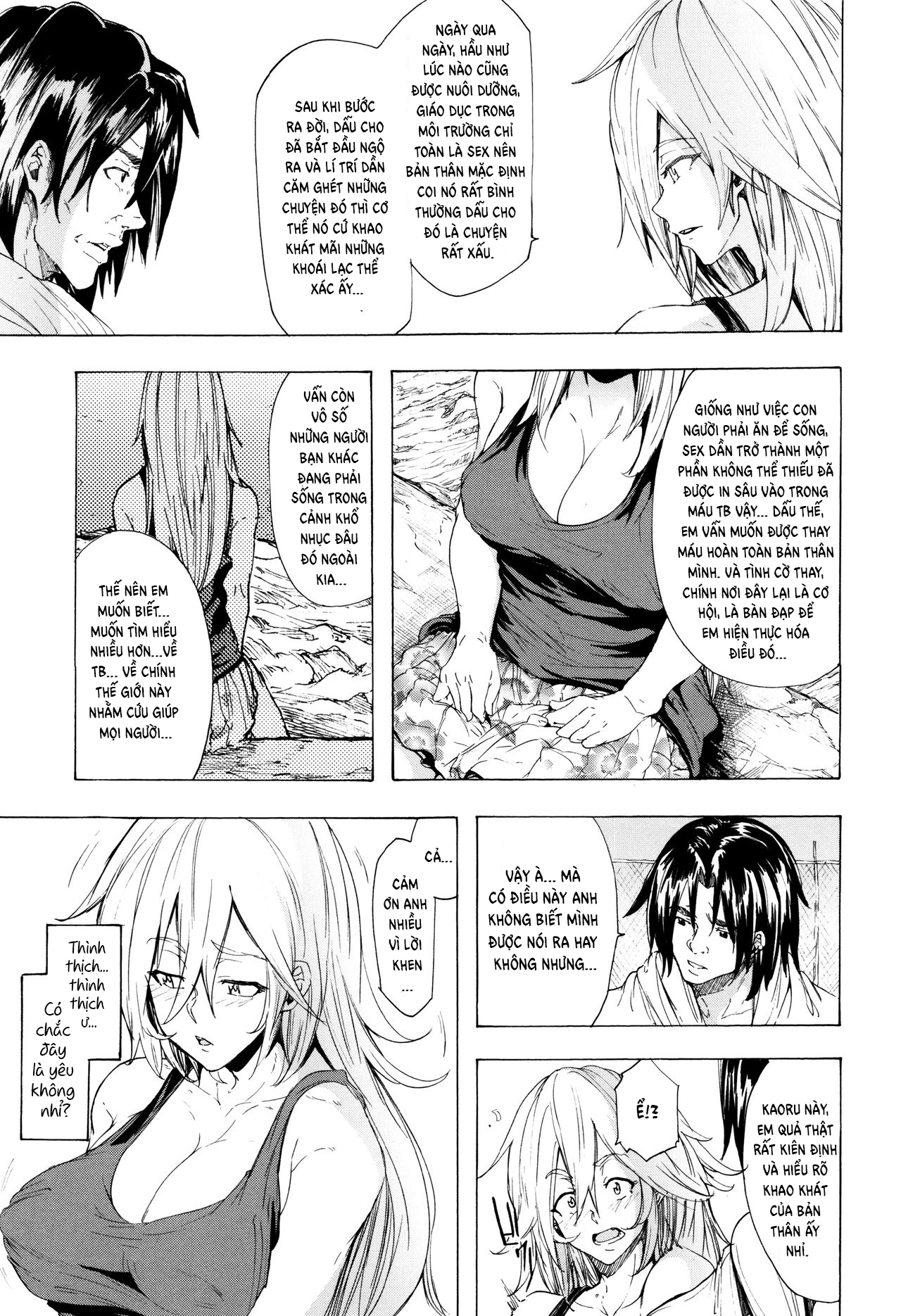 Đọc truyện hentai Juurin no Ame - Chap 4.2