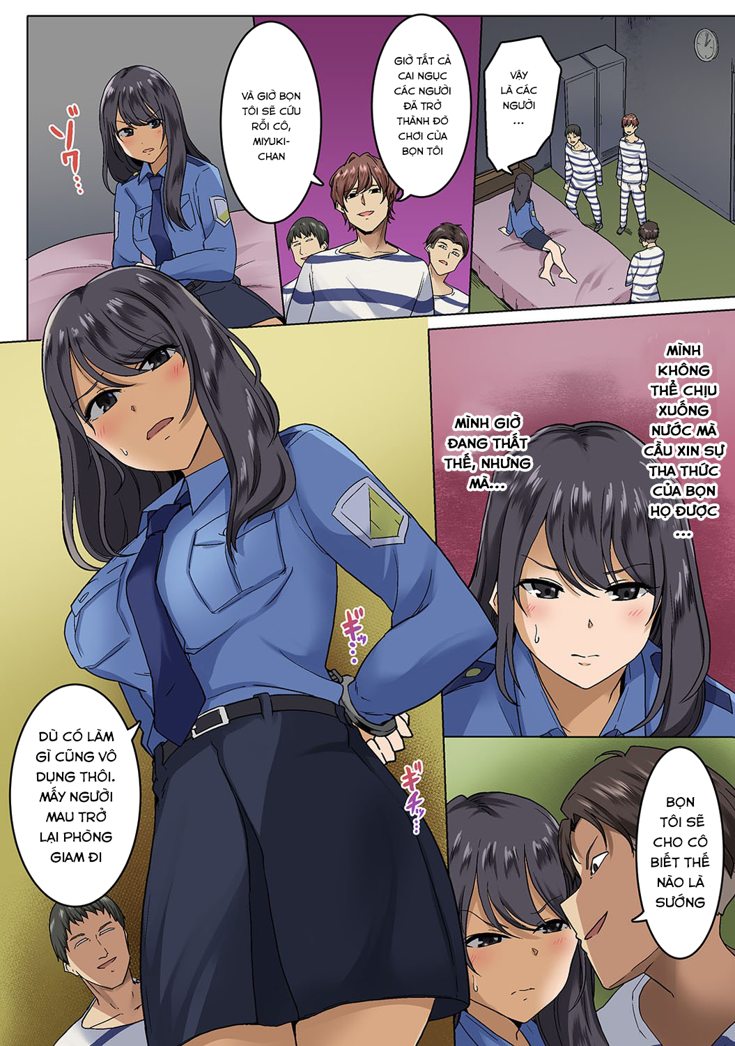 Đọc truyện hentai Kangoku Zemi Kanshu ni Zettai Fukujuu o Shiirarete - Chap 6