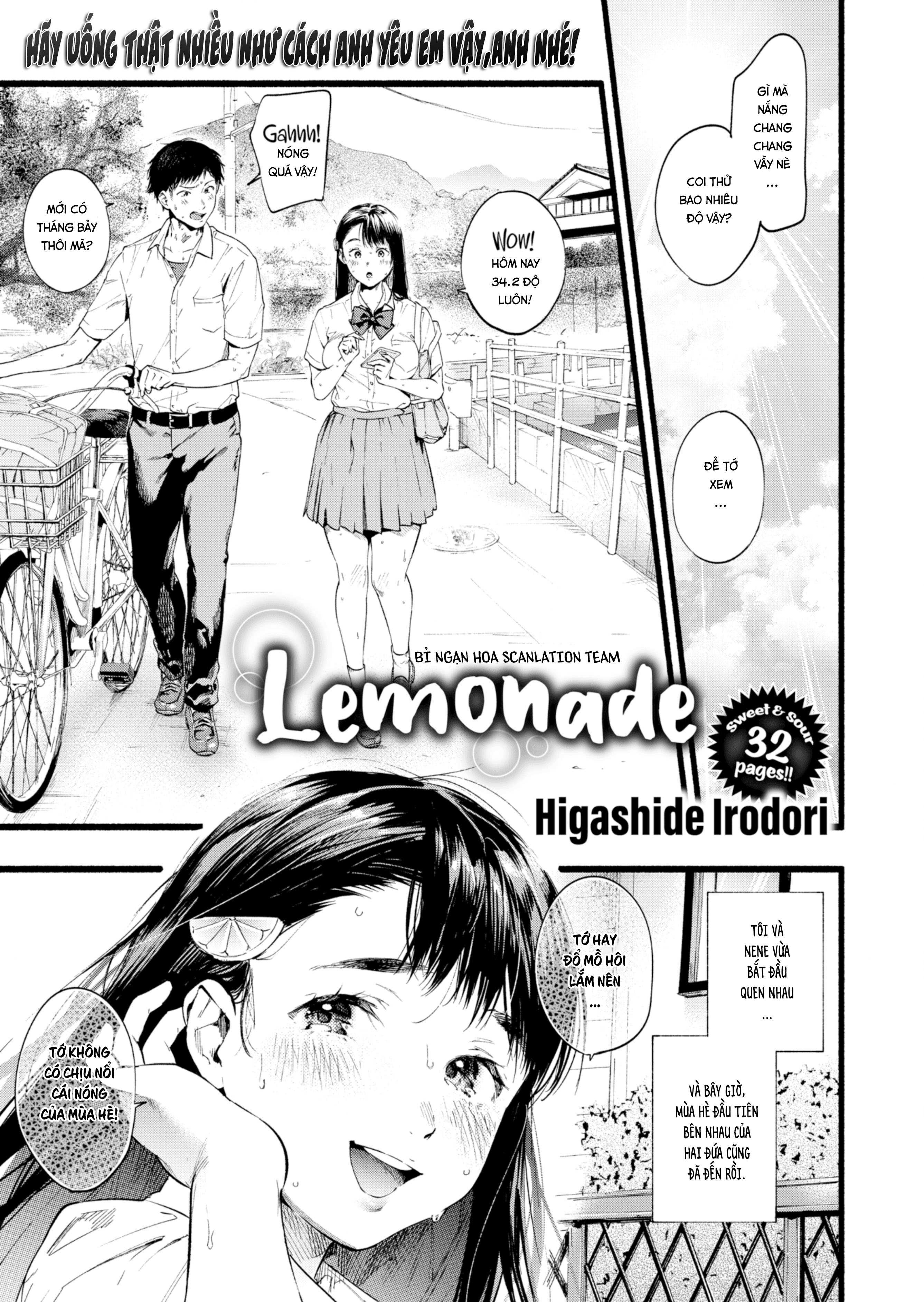 Đọc truyện hentai Lemonade - Nửa Shot Đầu Tiên - Em Ghét Mùa Hè Lắm!