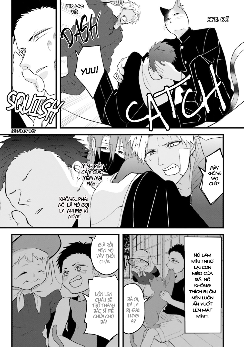 Đọc truyện hentai Trai và Mèo - Chap 1