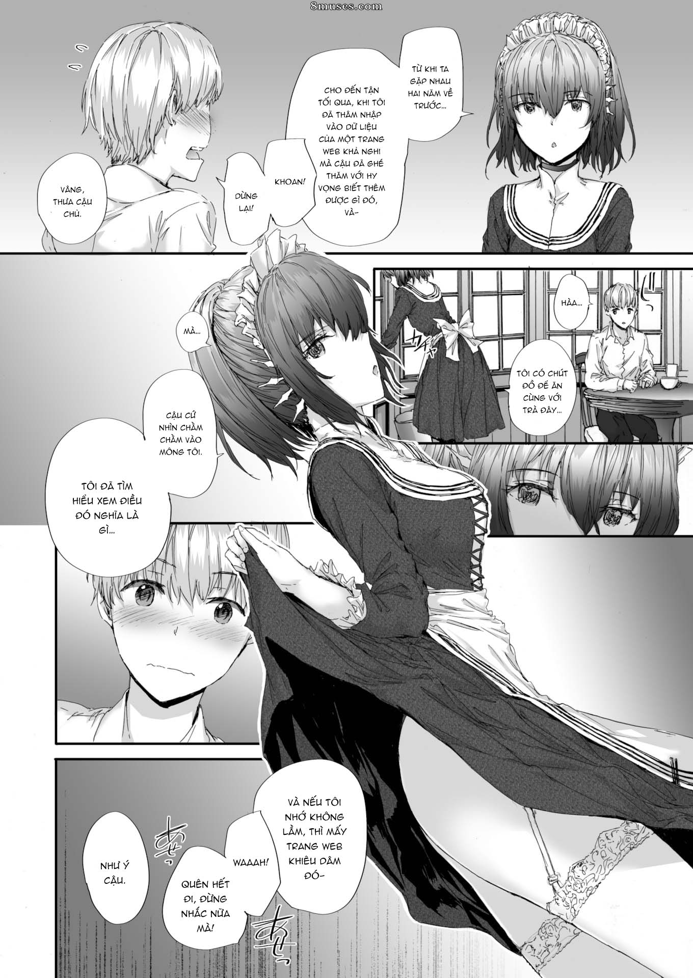 Đọc truyện hentai Cô gái máy móc - Oneshot