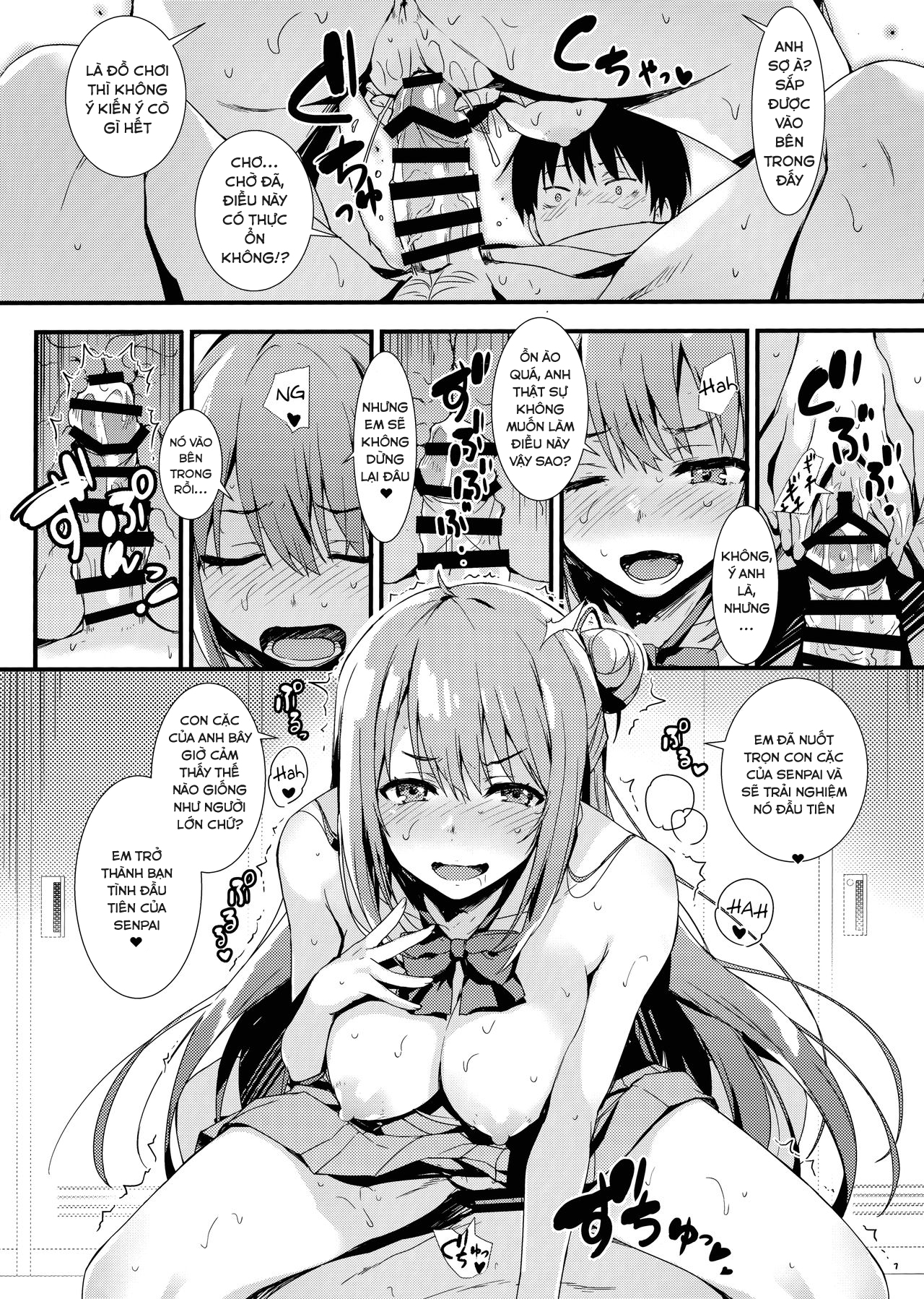 Đọc truyện hentai Echi Echi Kouhai-Chan! - Oneshot
