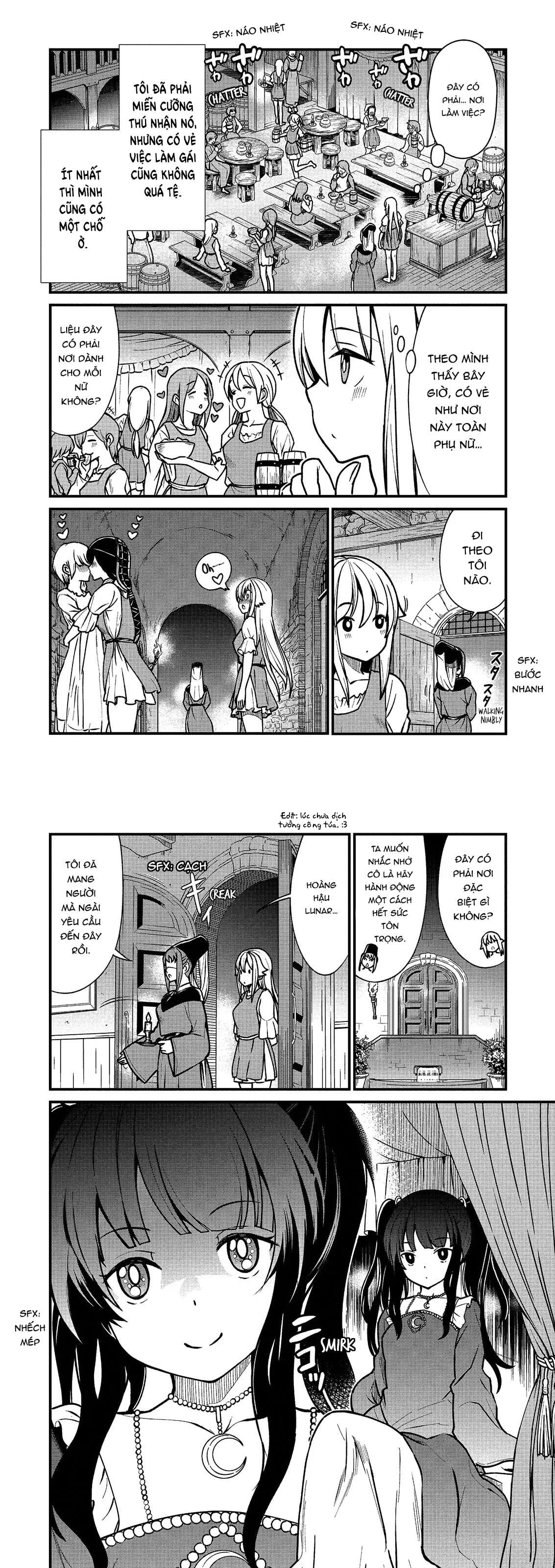 Đọc truyện hentai Trở thành hiệp sĩ công chúa và làm việc tại nhà thổ Yuri - Chap 1