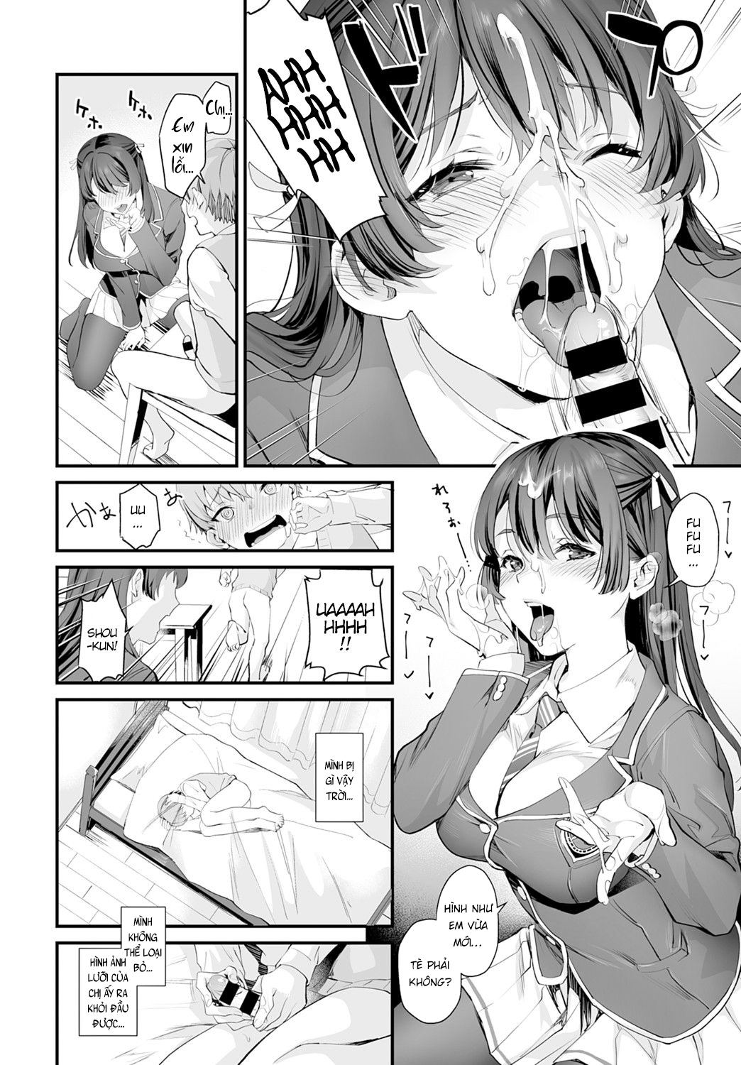 Đọc truyện hentai Futari dake no Himitsu - Nhiều bắn