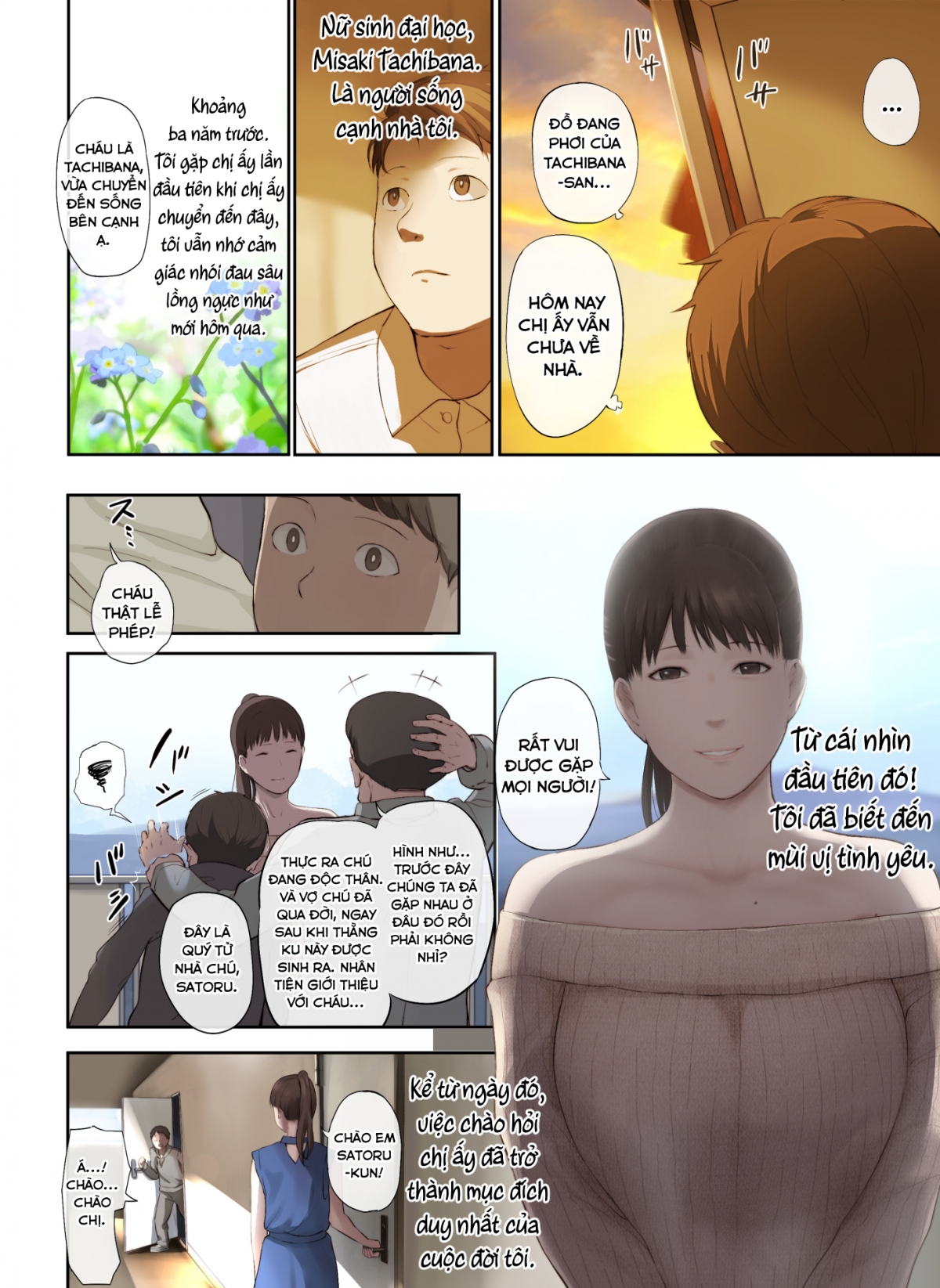 Đọc truyện hentai Ngước nhìn là ánh dương - Chap 1