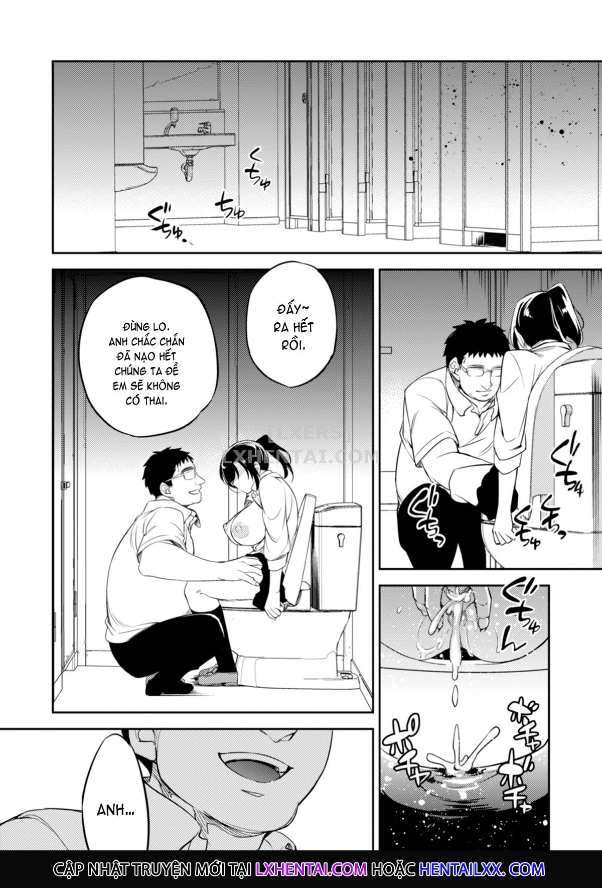 Đọc truyện hentai Sayuri - Kareshi to Hatsu H Mokuzen ni Chikan ni NTR-reta Shoujo - Chap 2 - A Girl Who Got Fucked In The Train Station Bathroom